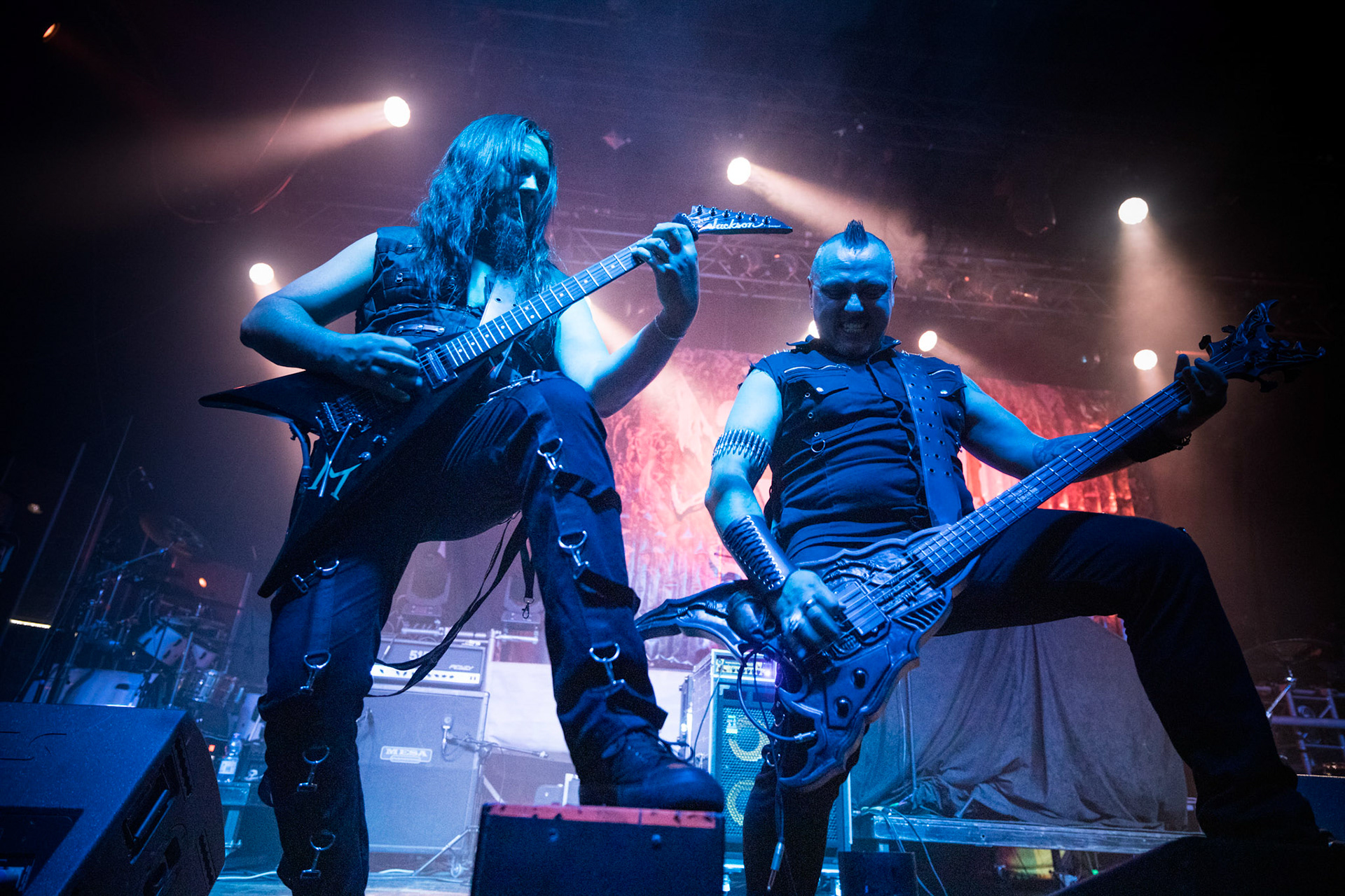 Legendy Metalu QUO VADIS - Thrash Metal - koncert Legendy Metalu w warszawskiej Progresji,
Tomasz "Skaya" Skuza - bass/vocal
Ian "Źdźbło" Bemolator- guitar
Mateusz "Matek" Lazar - guitar
Szymon "Sajmon" Synówka - drums
fot. Andrzej kaziq Wasilkiewicz