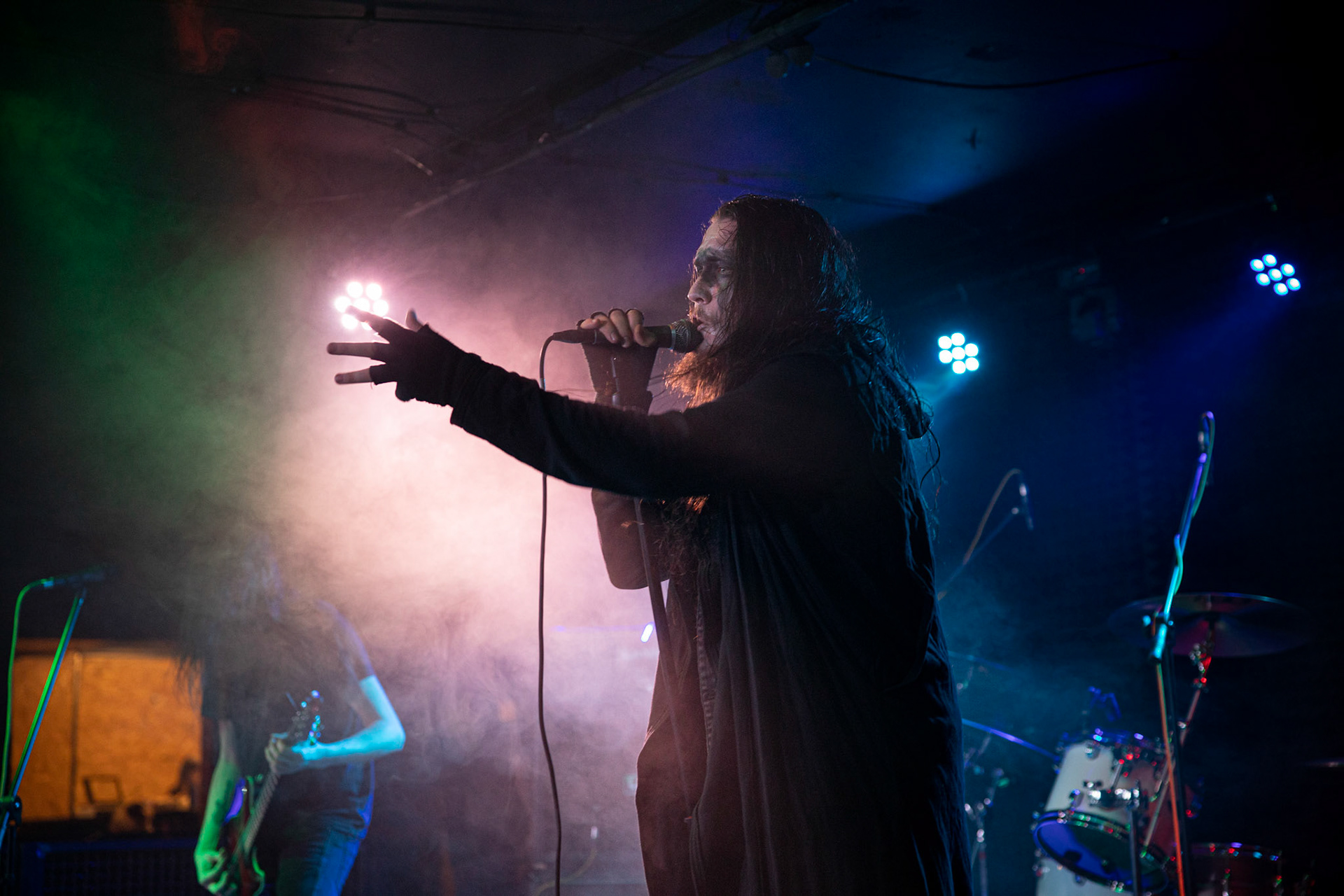 15.02.2020 Leshy - Metalowe Zwierzaki vol.13 - koncert Remont,
Leshy zostało założone w 2016 roku. Muzyka zespołu to wariacja mrocznych riffów, wolnych temp, potężnego brzmienia i (dys)harmonijnych melodii.
Genre doesn't matter, fot. Andrzej Wasilkiewicz/REPORTER