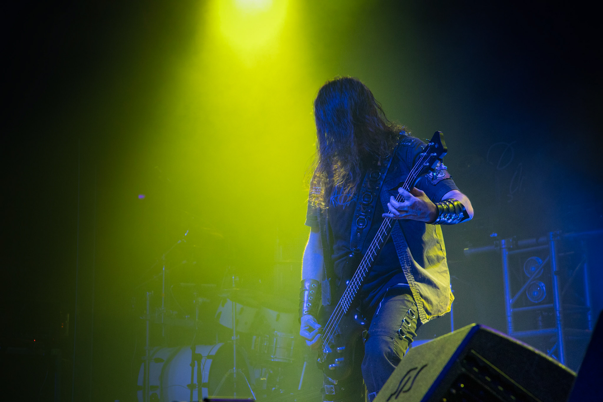 Legendy Metalu Vader - Death Metal - koncert Legendy Metalu w warszawskiej Progresji, 
Peter: Guitar + Vocals
Pajak: Guitar
Hal: Bass
James: Drums
fot. Andrzej kaziq Wasilkiewicz/Reporter