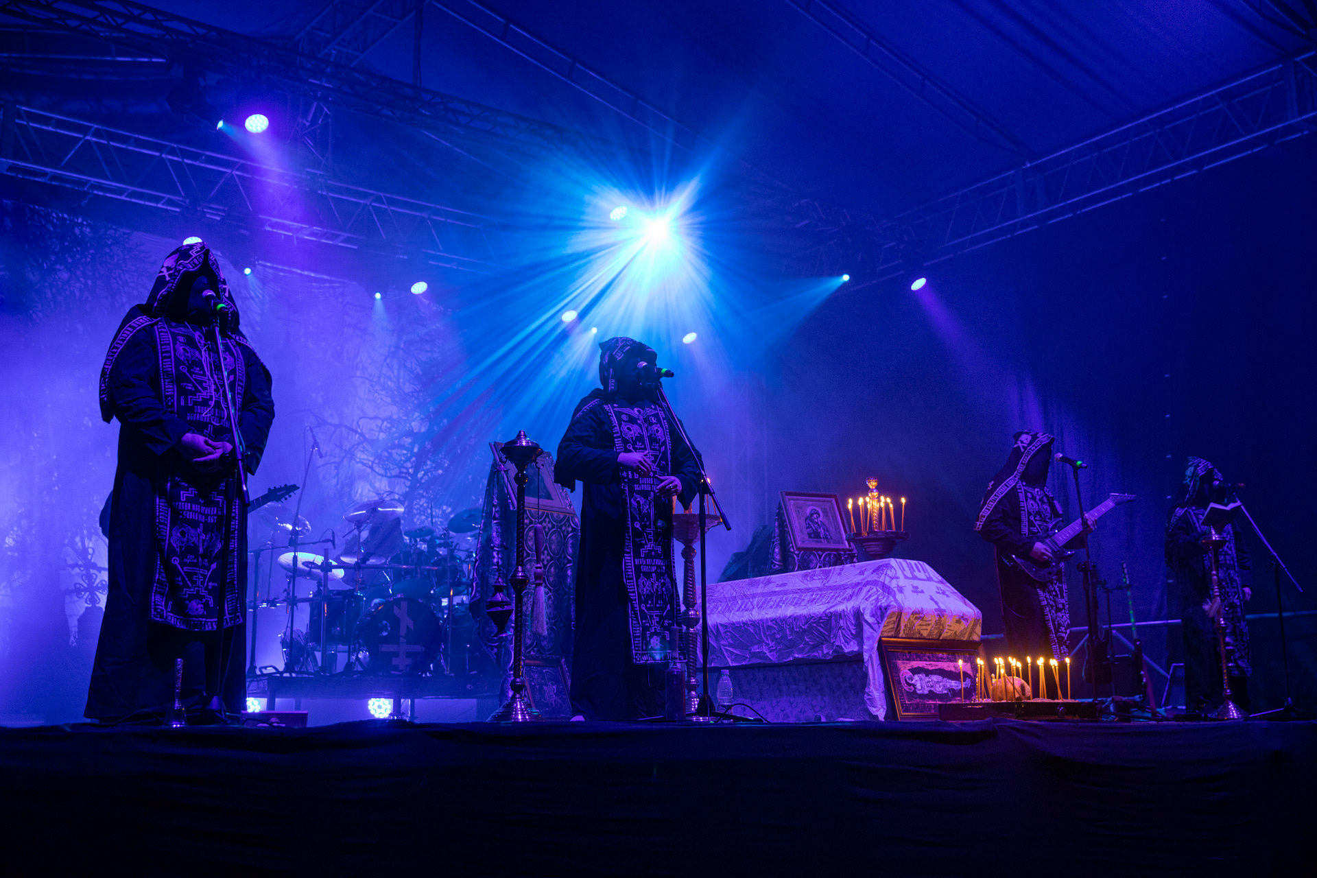 24.09.2021 Batushka - Krzysztof Drabikowski  koncert Warszawa, Progresja. fot. Andrzej Wasilkiewicz/Reporter