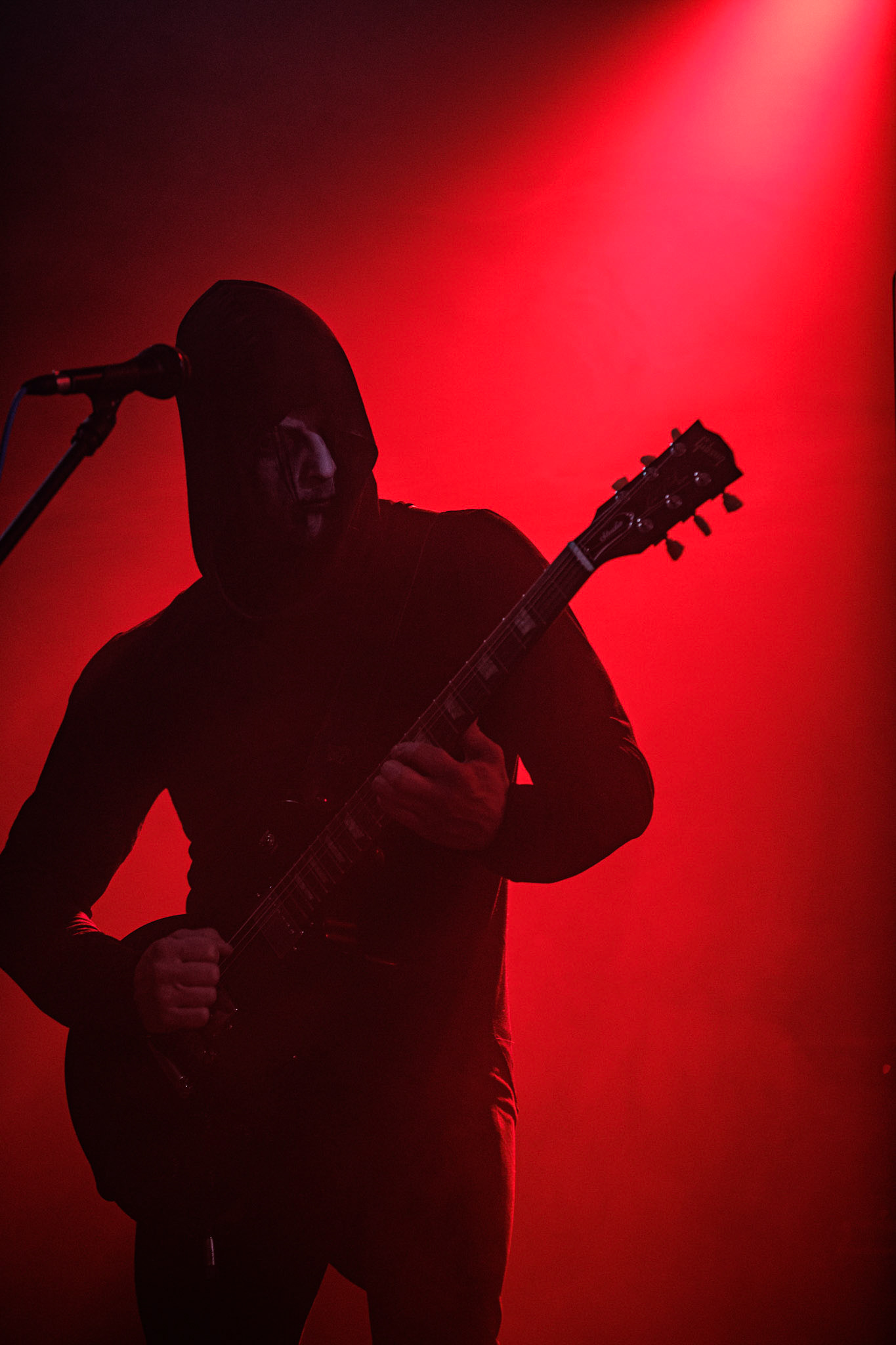 Amalekim blackmetal, pure black metal.Koncert Czwarta Fala MMXXII klub VooDoo Warszawa.Fot. Andrzej Wasilkiewicz/kaziq.com
