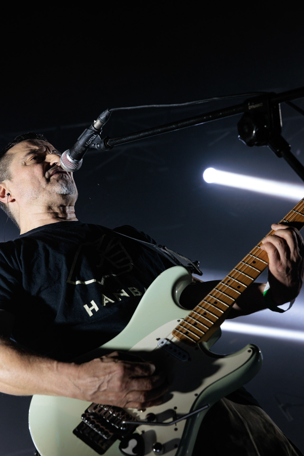 16.11.2021 Dezerter - 40 lecie,koncert Warszawa Palladium. N/z Robert Robal Matera gitara, N/z Krzysiek Grabowski perkusja,N/zJacek Chrzanowski bass, Dezerter, SS20, Punk, Punkrock, hardcore, rock.fot. Andrzej Wasilkiewicz/REPORTER