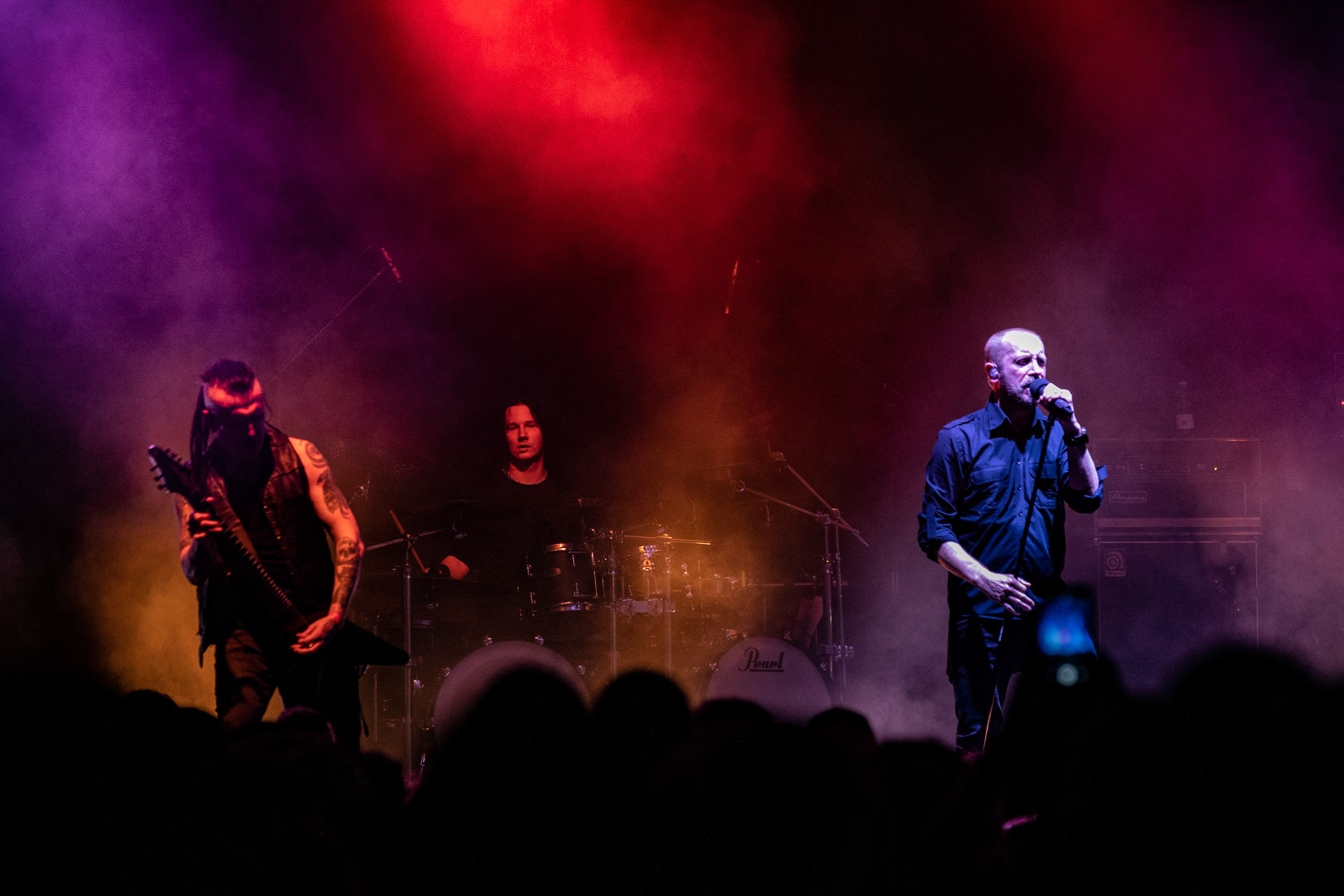 16.09.2021 Paradise Lost - koncert  Krakow, Hype Park,Knock Out Production, Nuclear Blast, n/z Nick Holmes – wokal,n/z Gregor Mackintosh – gitara prowadząca,n/z Aaron Aedy – gitara rytmiczna,n/z Steve Edmondson – gitara basowa,n/z Waltteri Väyrynen – perkusja,Fot. Andrzej Wasilkiewicz/Reporter