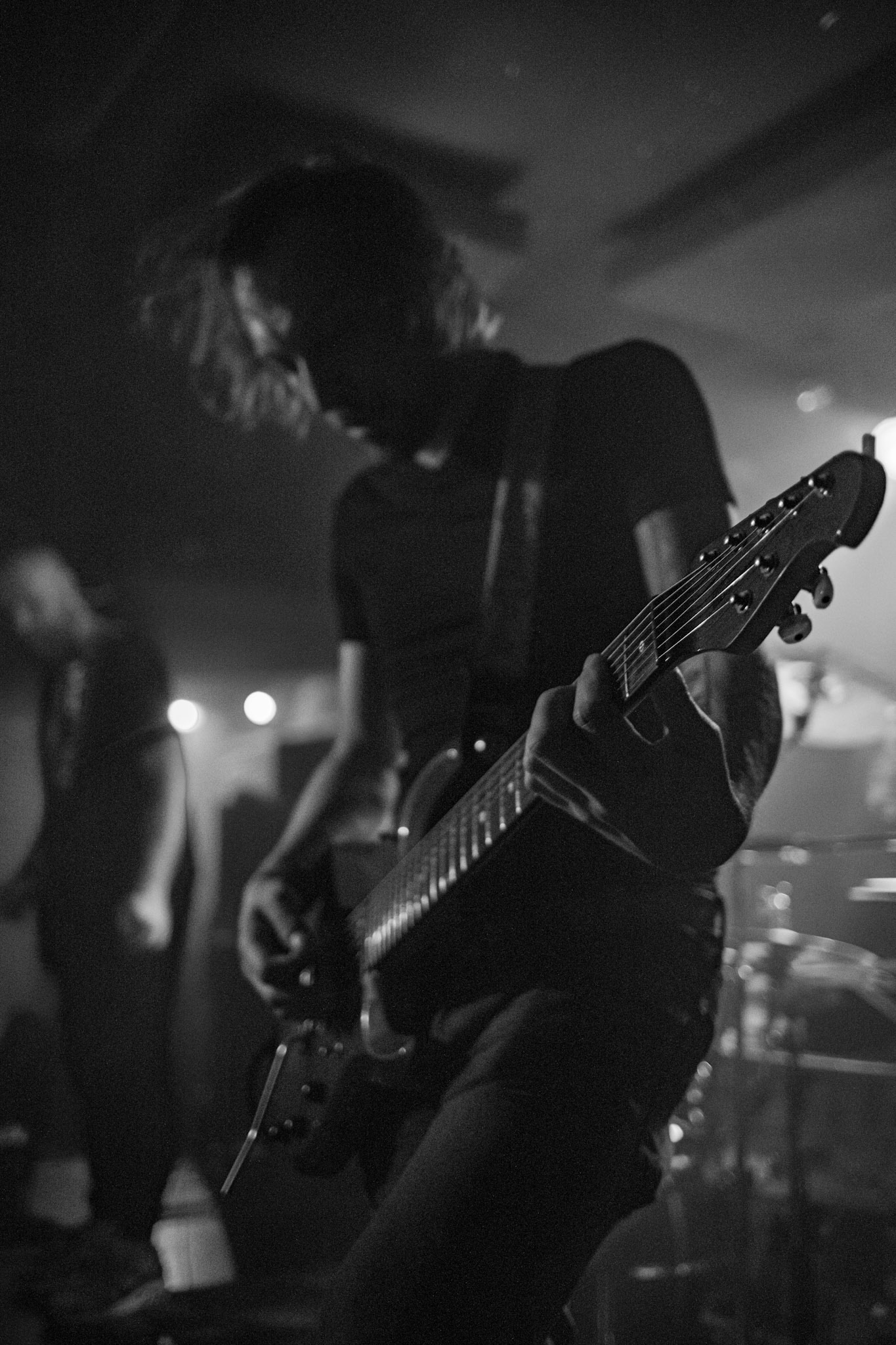 Koncert 4dots - 20.12.2019 Warszawa Klub Pogłos, n/z W. Jarawka guitar, Post something, Post something else, fot. Andrzej Wasilkiewicz/REPORTER