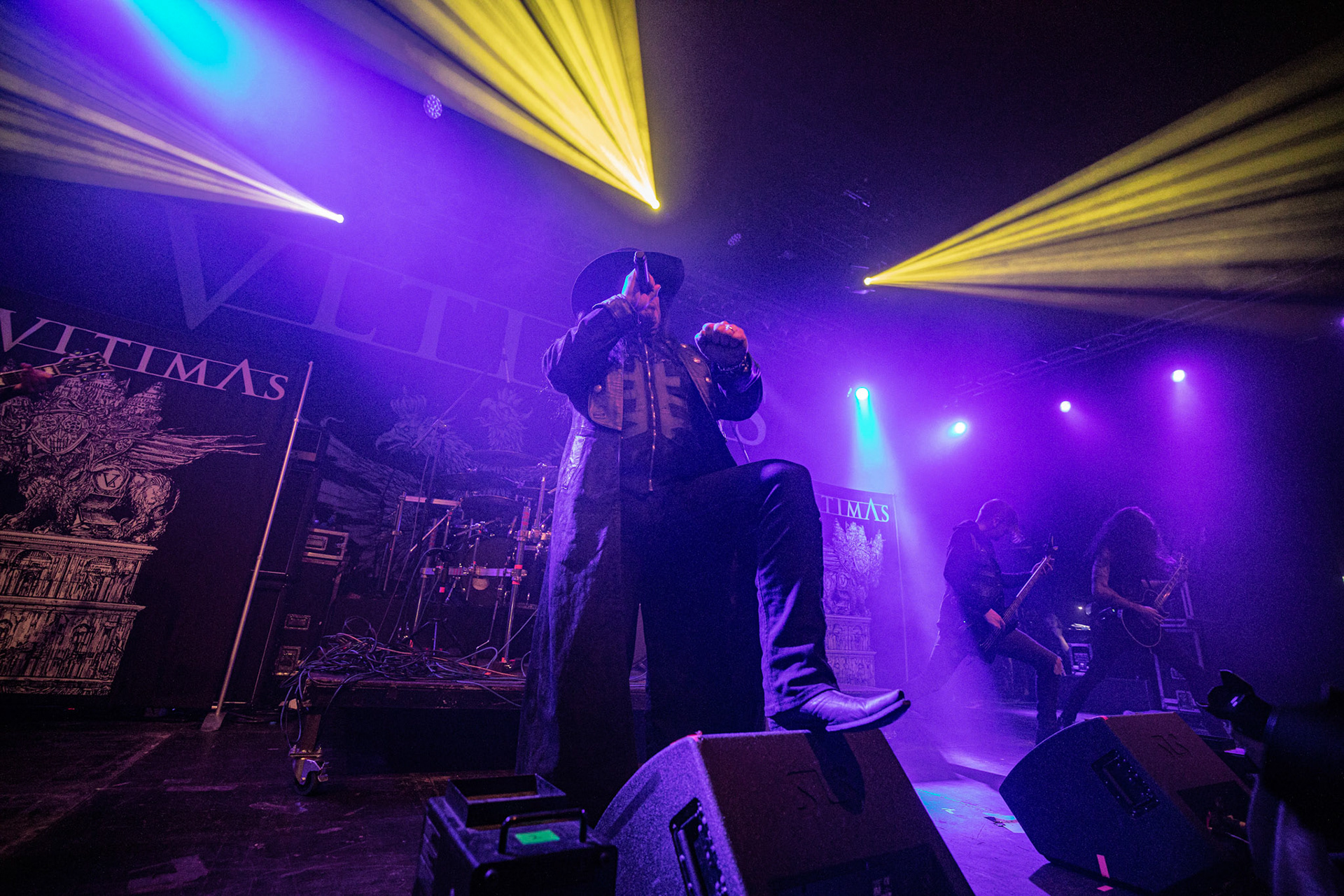 Vltimas - Outstrider European Tour 2020. USA/Kanada - death metal. 
Amerykański death metal,frontmenem zespołu jest wokalista David Vincent ex Morbid Angel. 
Koncert w Warszawskiej Progresji, Knock Out Productions.
fot. Andrzej Wasilkiewicz/Reporter