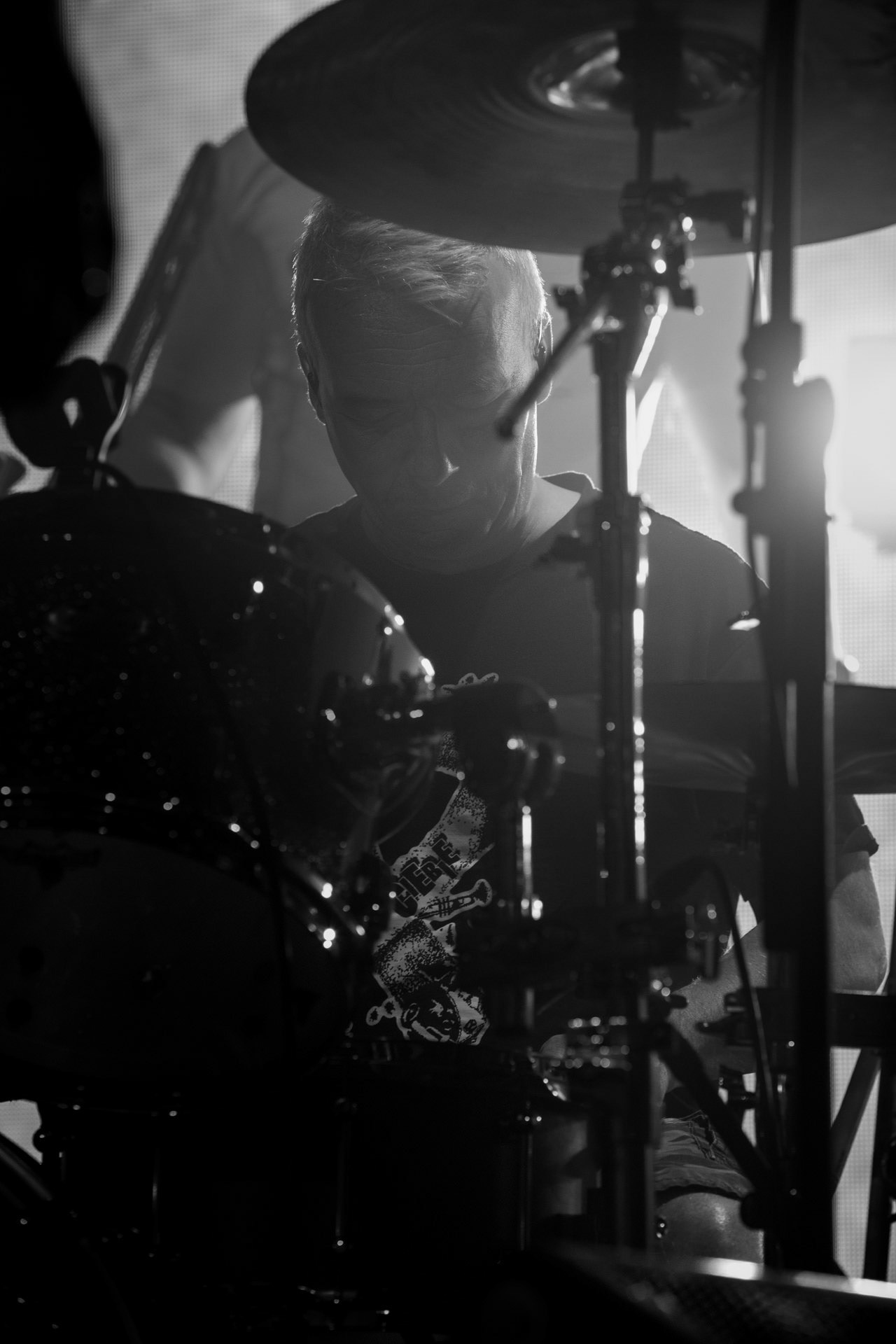 KULT - koncert Pomaranczowa Trasa 2021 - Warszawa Stodoła. 29 pazdziernika 2021. Tomasz Goehs perkusja,Rock, rock progresywny, rock alternatywny, punk, nowa fala, polski rock.fot. Andrzej kaziq Wasilkiewicz/Reporter