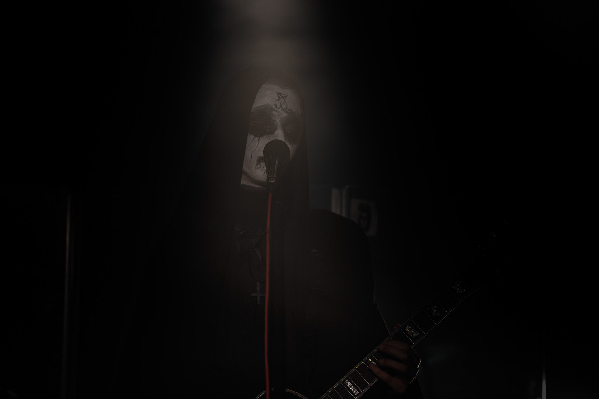 Amalekim blackmetal, pure black metal.Koncert Czwarta Fala MMXXII klub VooDoo Warszawa.Fot. Andrzej Wasilkiewicz/kaziq.com