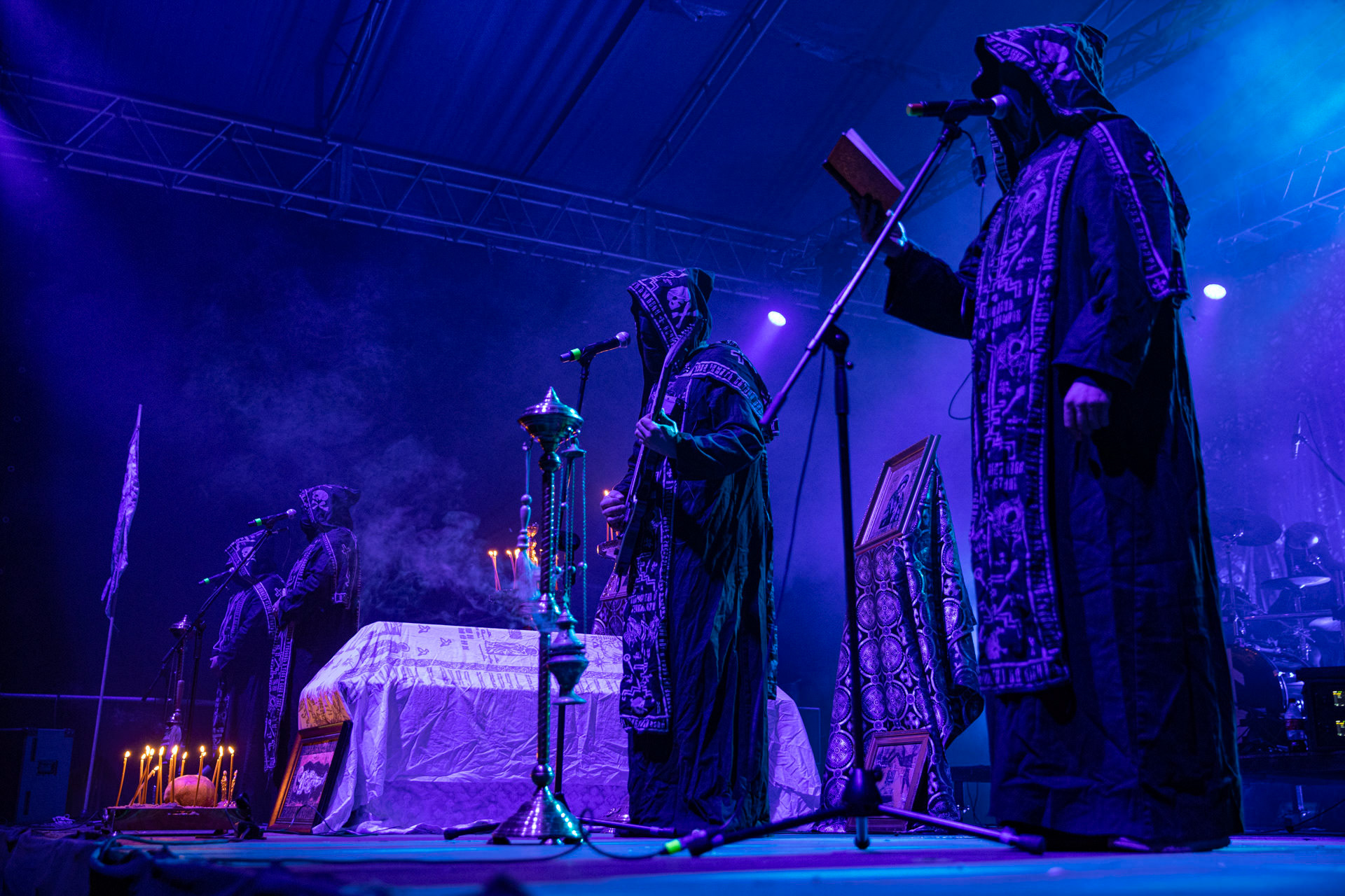 24.09.2021 Batushka - Krzysztof Drabikowski  koncert Warszawa, Progresja. fot. Andrzej Wasilkiewicz/Reporter