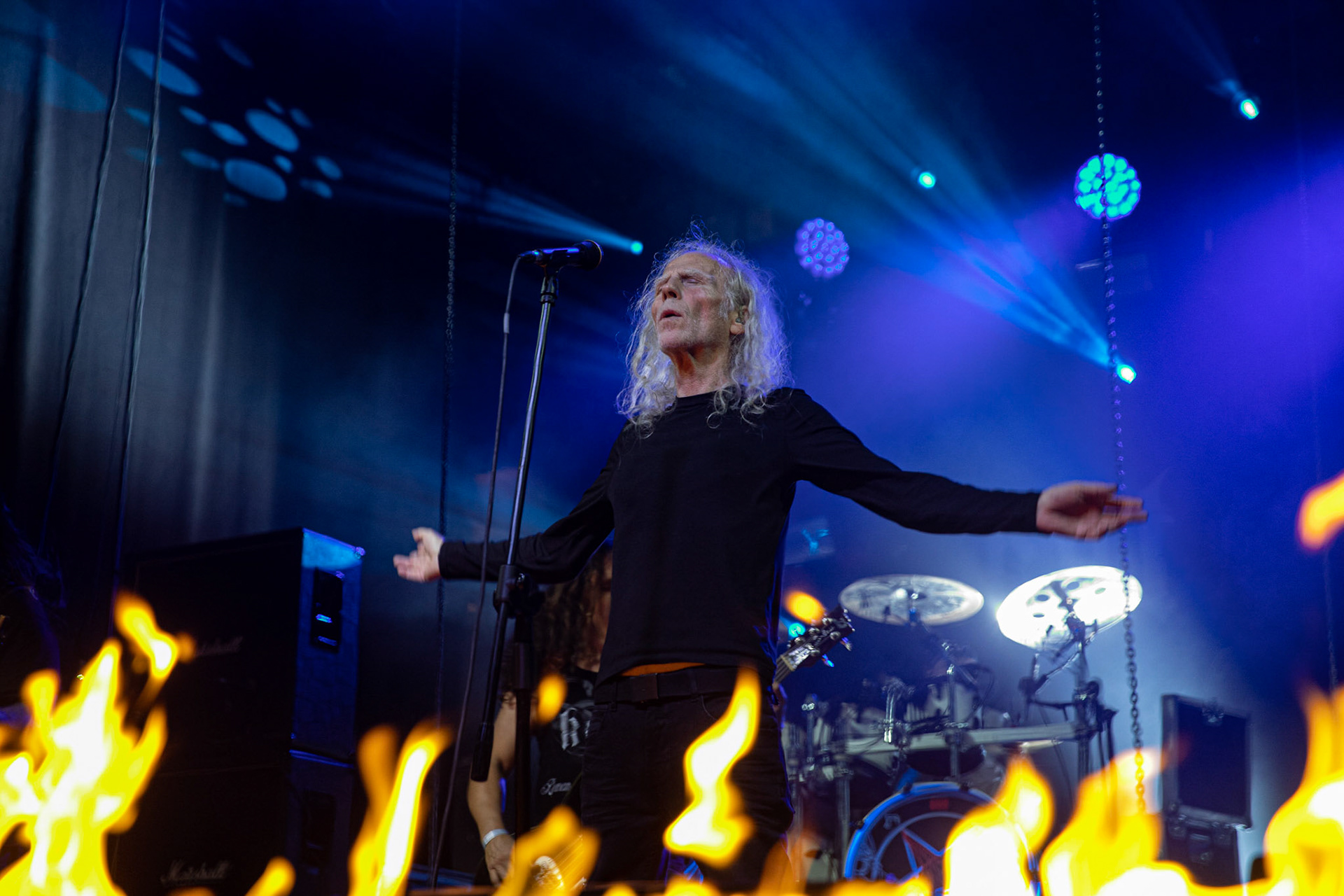 12.09.2021 - KAT i Roman Kostrzewski - koncert "Do zobaczenia w piekle" Wroclaw, Centrum Koncertowe A2.  Roman Kostrzewski - wokal,fot. Andrzej kaziq Wasilkiewicz