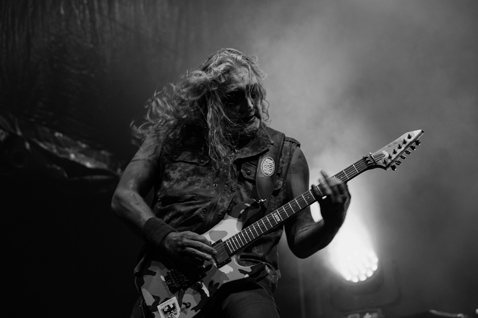 Marduk, koncert w ramach Blitzkrieg MMXX warszawska Progresja, black metal, Szwecja, Massive Music Rock The Nation America.fot. Andrzej kaziq Wasilkiewicz/Reporter