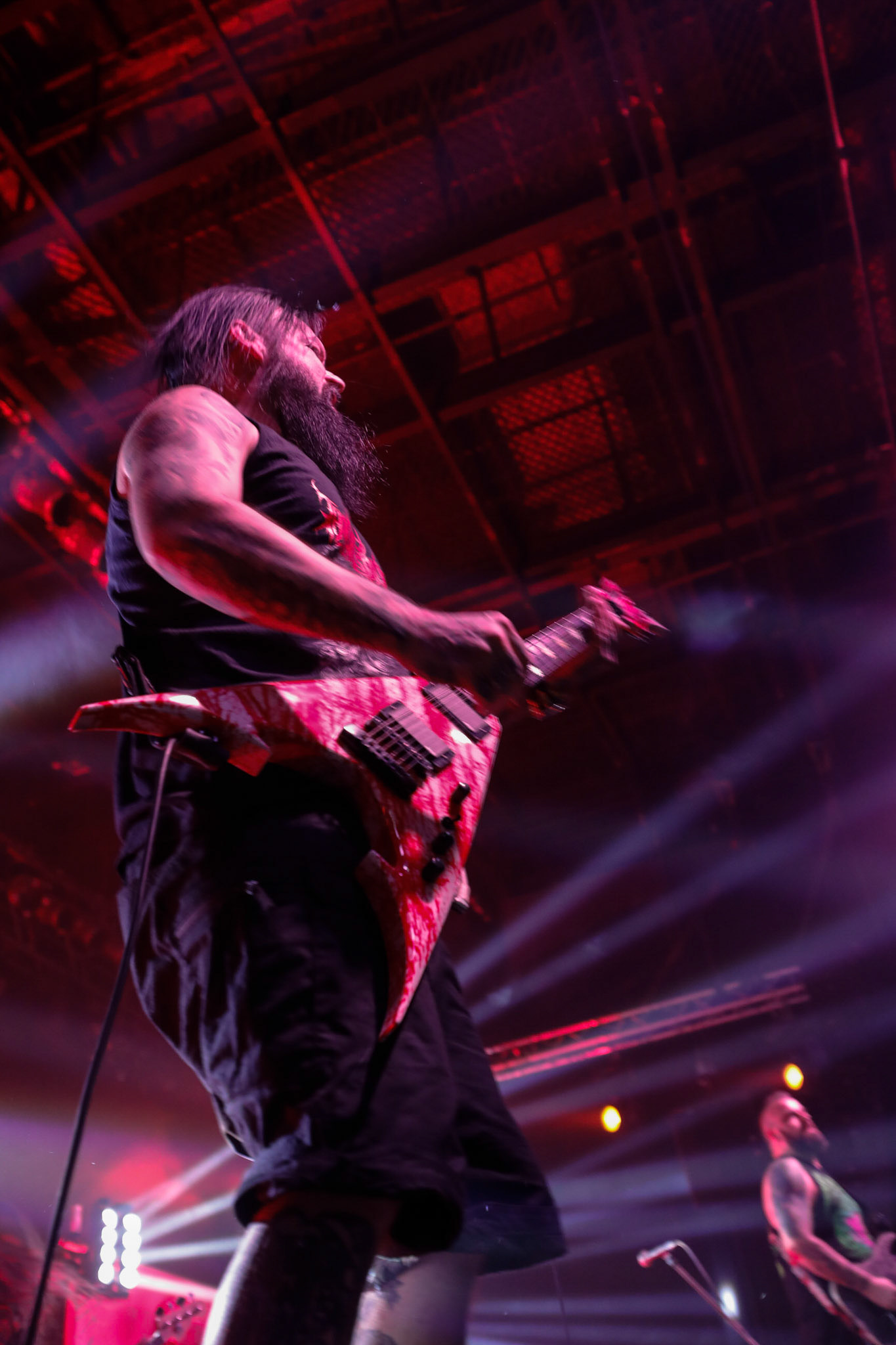 30.11.2018 FRONTSIDE - Knock Out Tour 2018 - Warszawa Progresja - FRONTSIDE  - metalcore, meathcore,
Marcin "Auman" Rdest wokal, 
Mariusz "Demon" Dzwonek gitara, 
Dariusz "Daron" Kupis gitara, 
Wojciech Nowak gitara basowa,
Tomasz "Toma" Ochab perkusja,
  fot. Andrzej Wasilkiewicz/Reporter