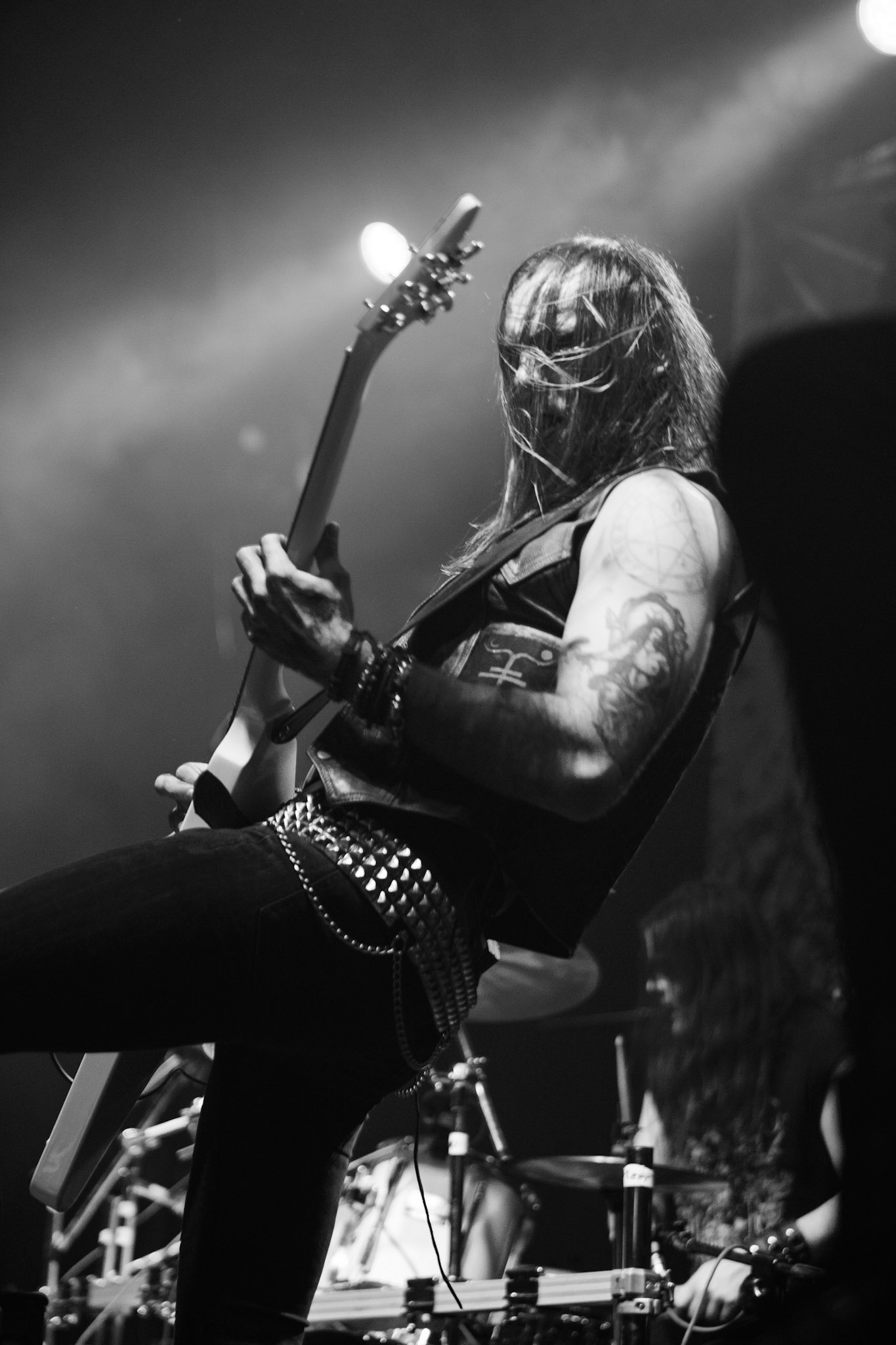 WHOREDOM RIFE - Norwegia - black metal,
koncert w Warszawskiej Progresji w ramach trasy Ecclesia Diabolica Baltica.
fot. Andrzej Wasilkiewicz/Reporter