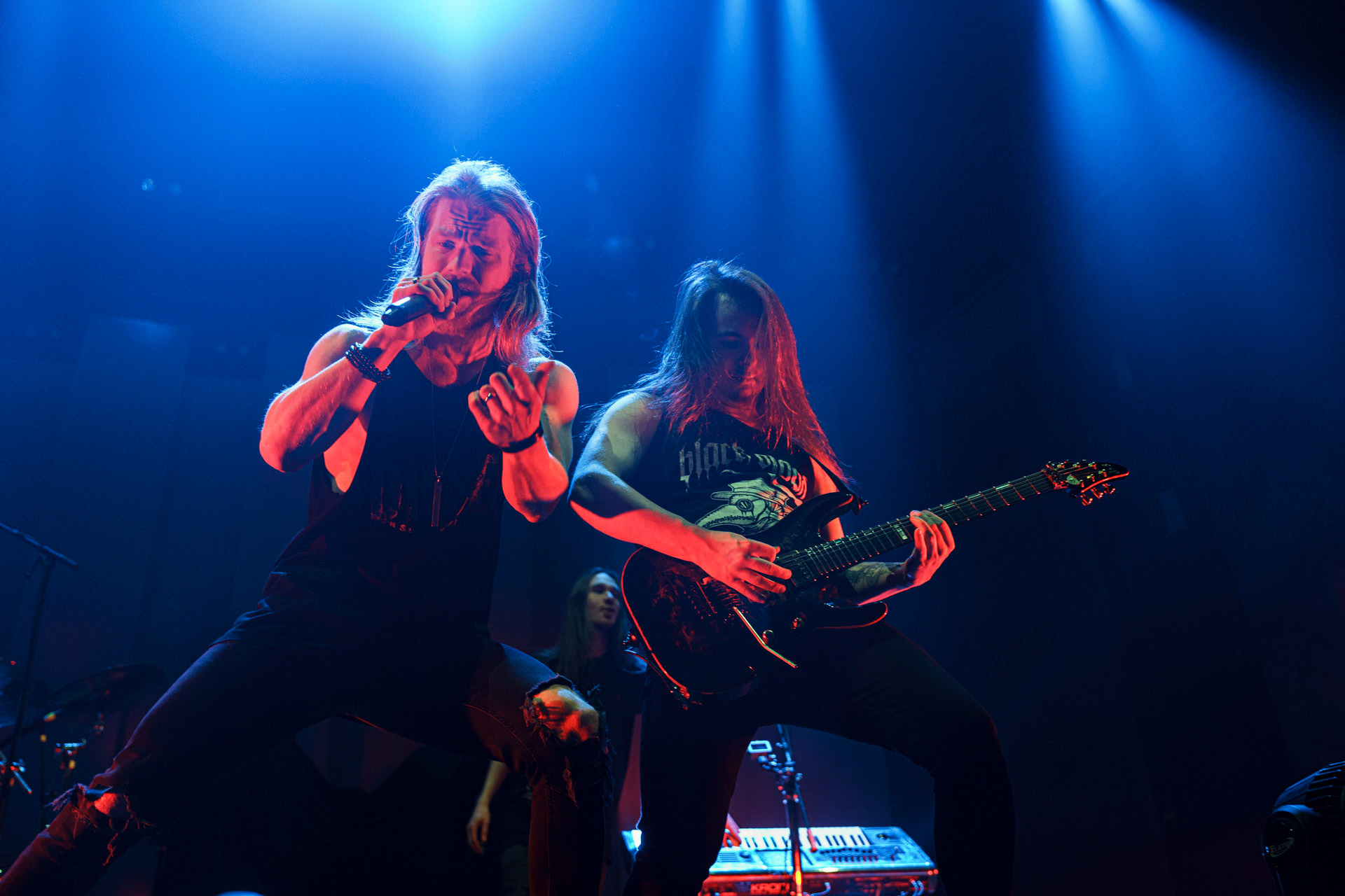 29.01.2023 - Arion  - warszawski koncert finskich metali przed Dream Theater, hala COS Torwar. Produkcja Winiary Bookings. Fot. Andrzej Wasilkiewicz/Reporter