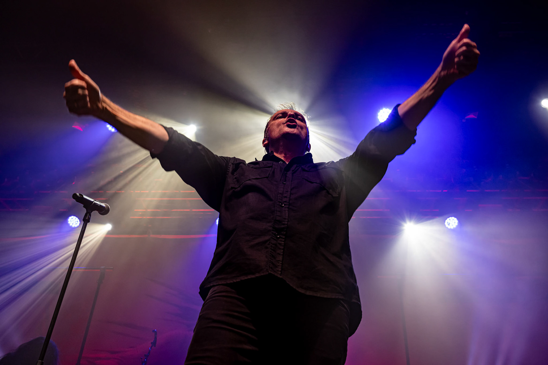 26.09.2023 Blind Guardian Warszawa, klub Progresja. Metal Mind Productions. fot. Andrzej Wasilkiewicz/kaziq.com