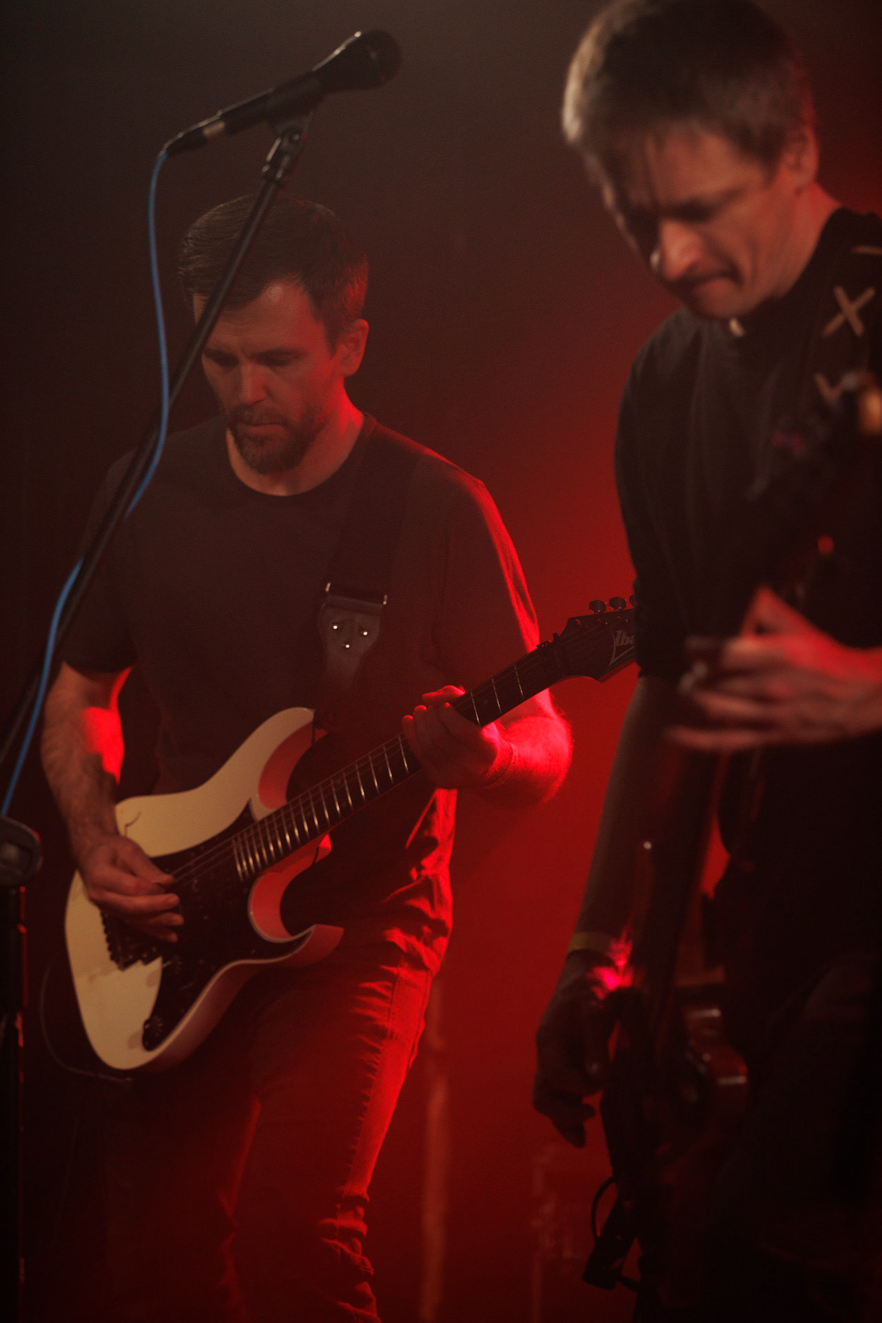 Painthing - death, doom metal.Koncert Czwarta Fala MMXXII klub VooDoo Warszawa.n/z Kuba Grobelny – guitar, vocal, n/z Bartłomiej Kaczor – guitar, n/z Darek Ojdana – keys, n/z Jan Rajkow-Krzywicki – bass,n/z Tomasz Śwital – drums,Fot. Andrzej Wasilkiewicz/kaziq.com