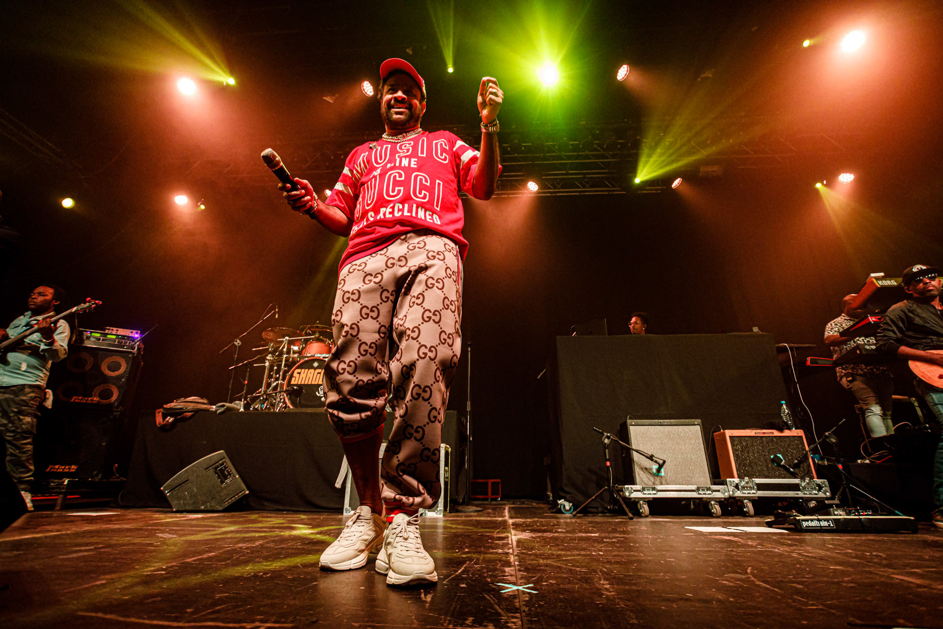 5.06.2022 - Shaggy - Orville Richard Burrell, jamajsko – amerykanski wokalista reggae, dancehall, DJ, na koncercie w warszawskiej Progresji. nz. Shaggy - wokalista,Produkcja WiniaryBookings. Patronat medialny: Eska.fot. Andrzej Wasilkiewicz/Reporter