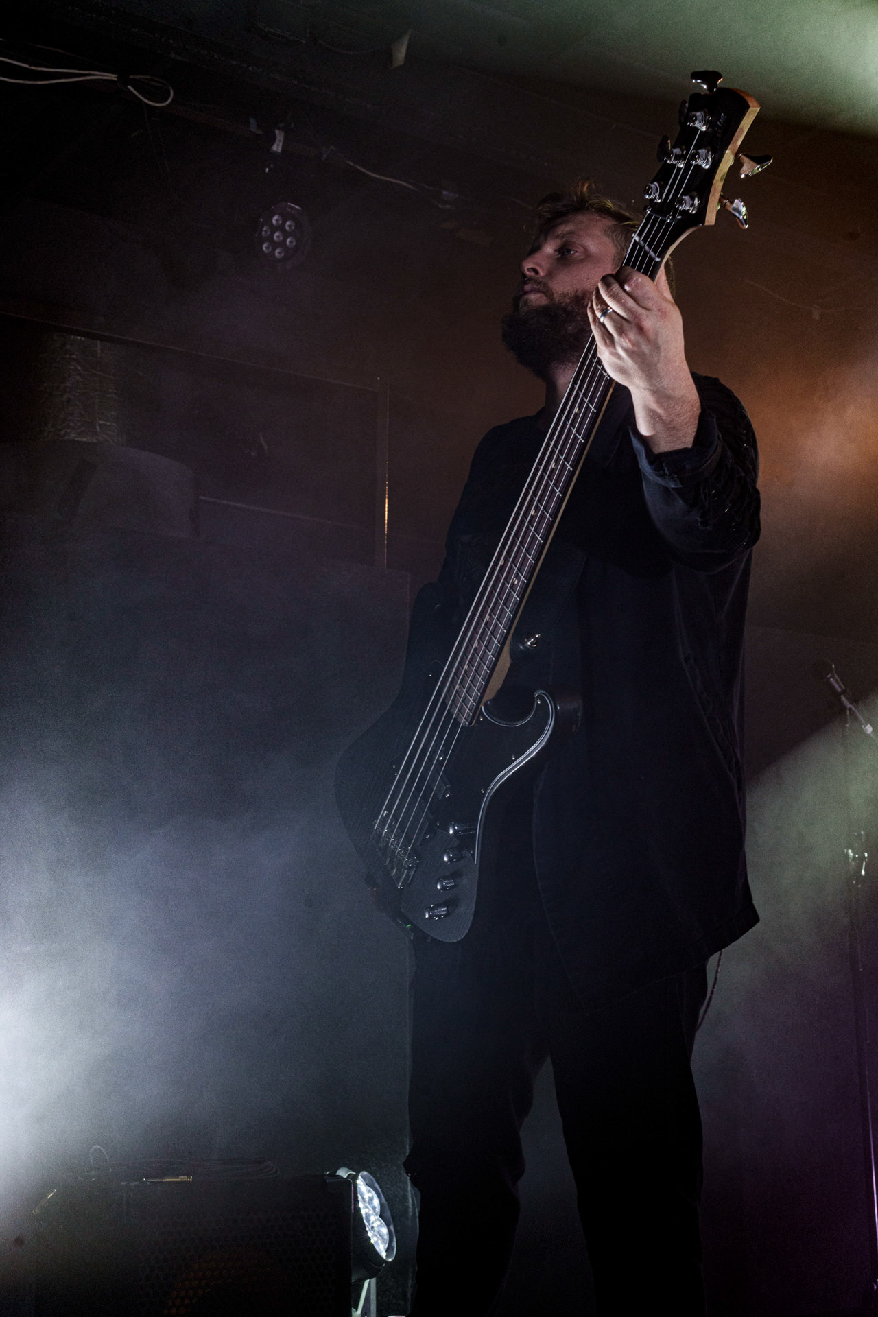 6.12.2022 Zeal &amp; Ardor - Warszawa.Szwajcarski industrial metal, blackgaze, awant-garde, afroamerykanski spirytualizmu z black metalem,n/z Lukas Kurmann - bass,Knock Out Productions,Klub Proxima,Fot. Andrzej Wasilkiewicz/Reporter