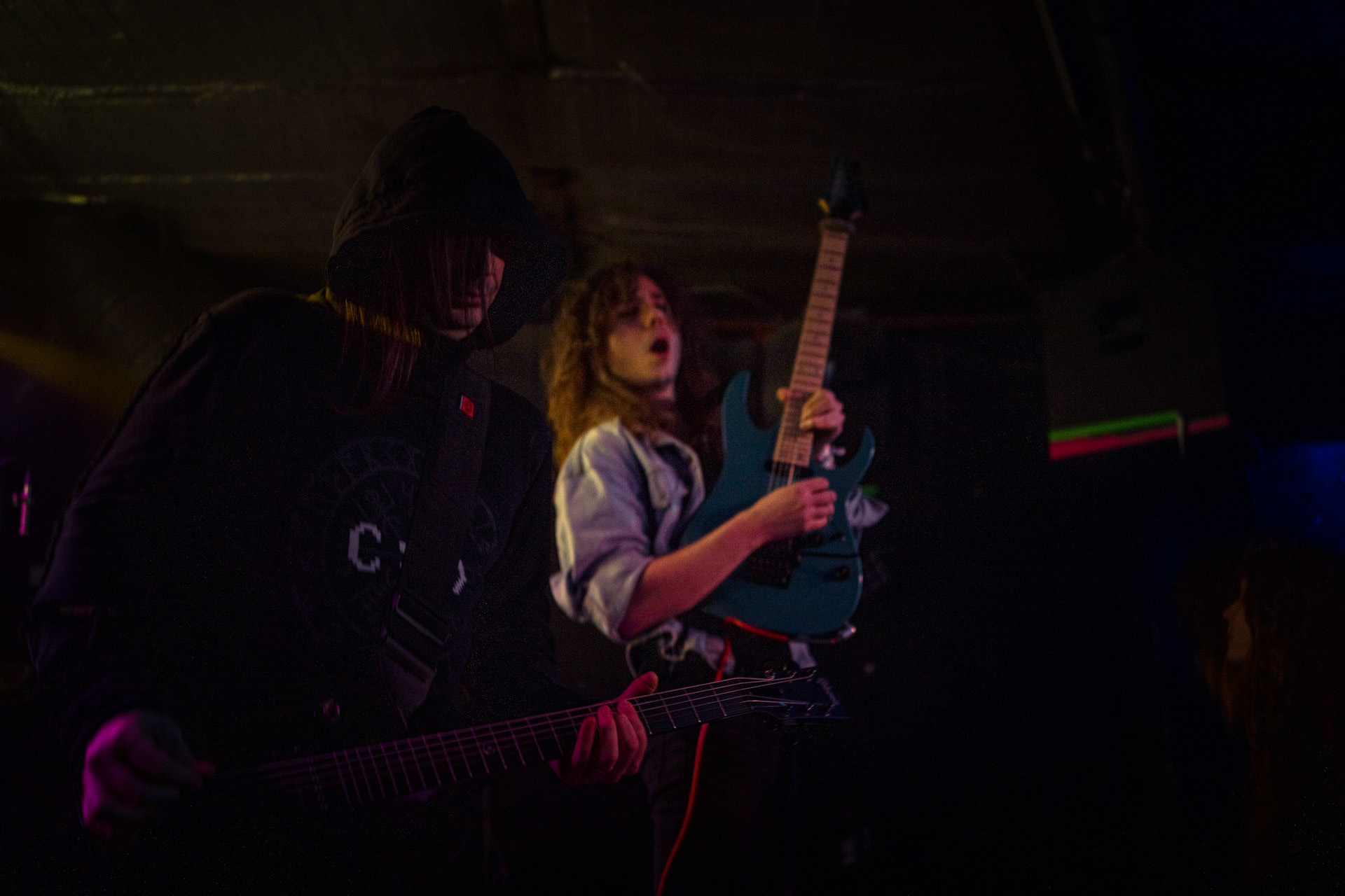 2023.02.24 - Master Boot Record - Rome, Italy band. I am a 486DX-33MHz-64MB processing avant-garde chiptune, synthesized heavy metal &amp; classical symphonic music. Synthesized, Dehumanized.Winiary Bookings, Hydrozagadka, Warszawa. Fot. Andrzej Wasilkiewicz/Reporter