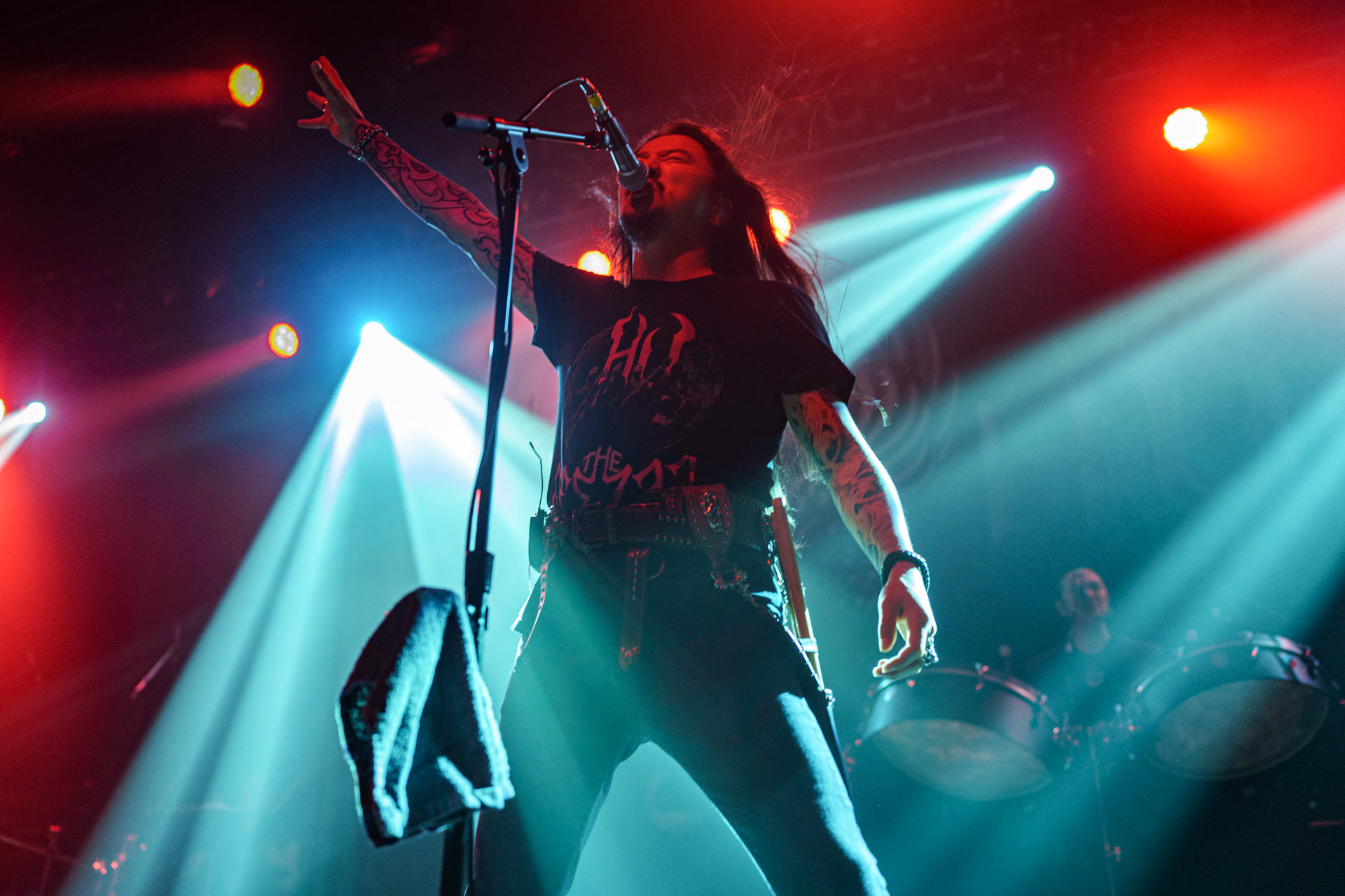 5.11.2022 The HU - koncert mongolskiej folk-metlowej grupy w warszawskiej Progresji.Produkcja Knock Out Productions,fot. Andrzej Wasilkiewicz/Reporter