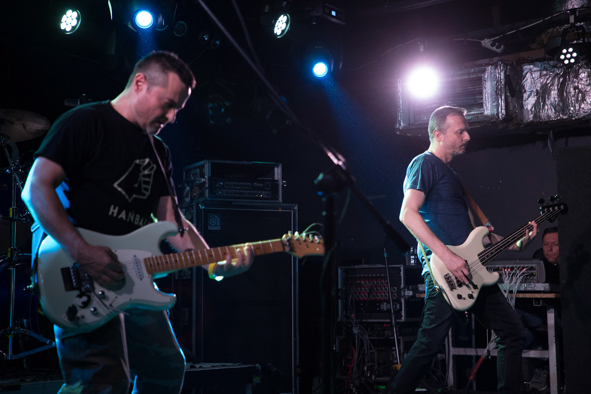 9.12.2017r Dezerter koncert Proxima, Robert Robal Matera gitara, wokal, Krzysztof Grabowski perkusja , Jacek Chrzanowski gitara basowa fot. Andrzej Wasilkiewicz/Reporter