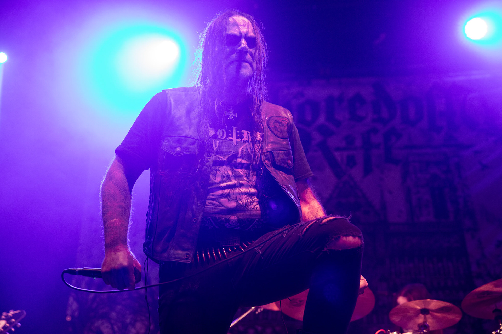 WHOREDOM RIFE - Norwegia - black metal,
koncert w Warszawskiej Progresji w ramach trasy Ecclesia Diabolica Baltica.
fot. Andrzej Wasilkiewicz/Reporter