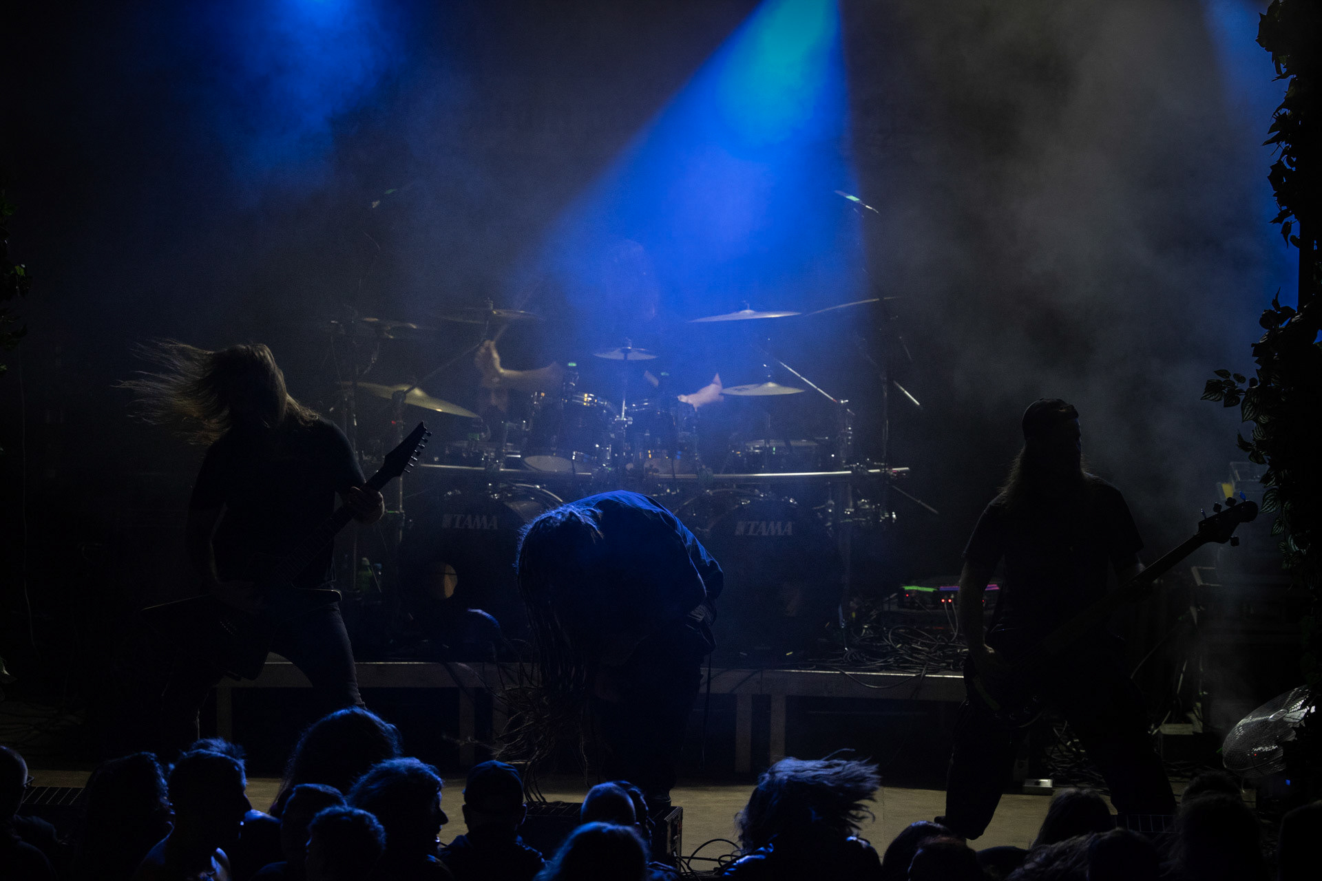 28.08.2021 Decapitated - koncert, Warszawa klub REJS,Lato w Plenerze, Winiary Bookings, Mystic Production, Nuclear Blast,n/z Waclaw Vogg Kieltyka – gitara,n/z Rafal Rasta Piotrowski – wokal, n/z James Stewart - perkusja,Fot. Andrzej Wasilkiewicz/Reporter