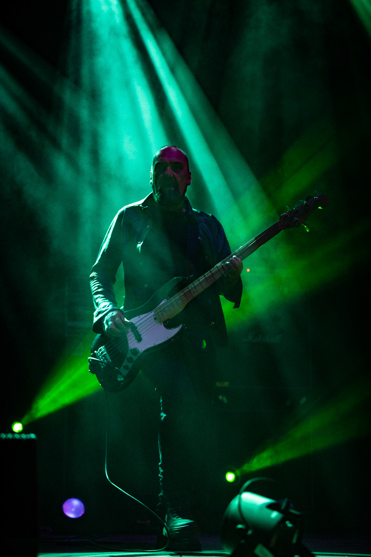 16.09.2021 Paradise Lost - koncert  Krakow, Hype Park,Knock Out Production, Nuclear Blast, n/z Steve Edmondson – gitara basowa, Fot. Andrzej Wasilkiewicz/Reporter