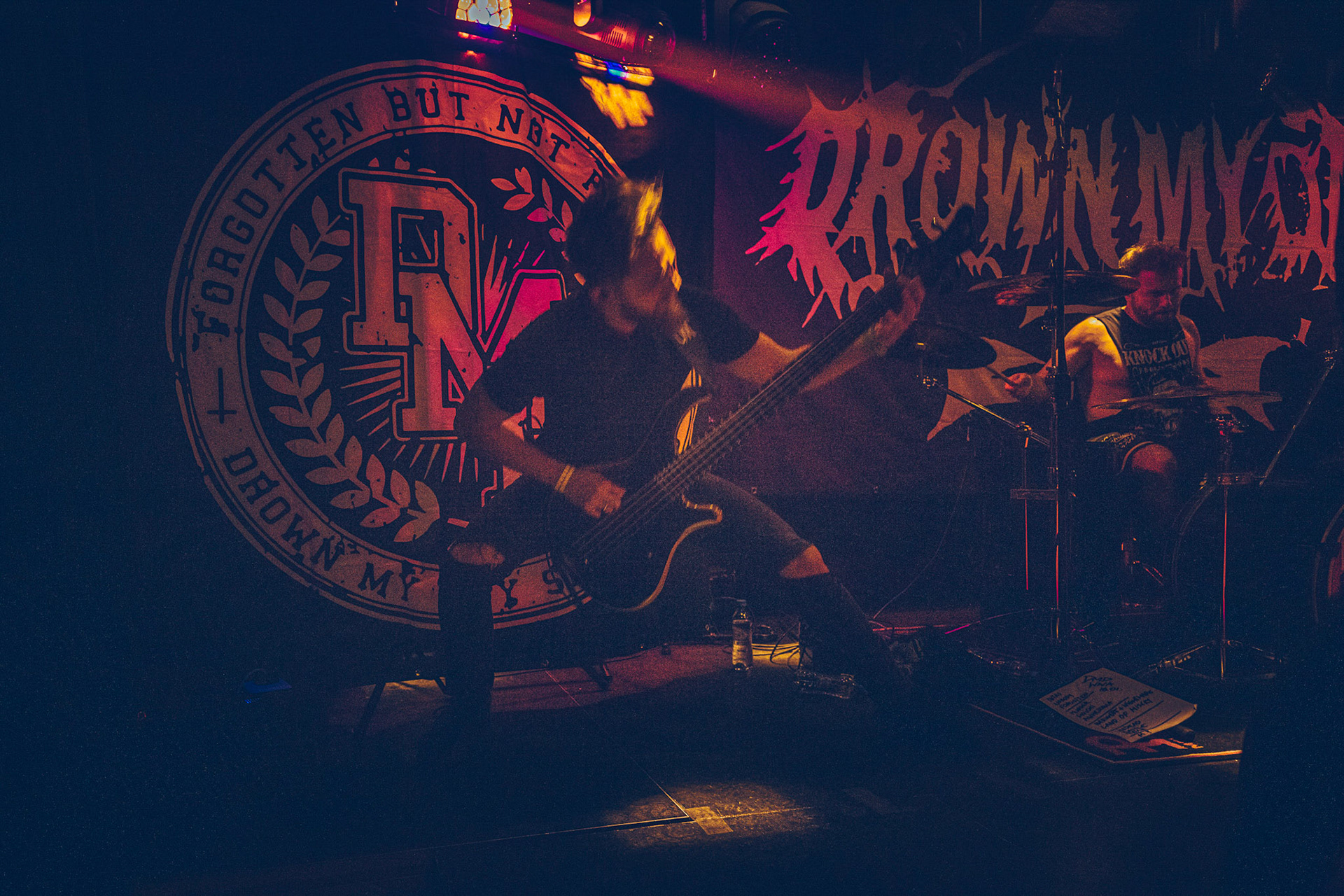 2026.01.16 Drown My Day, Frozen Hardcore Fest 2026, Klub Mechanik Warszawa. fot. Andrzej Wasilkiewicz/kaziq.com