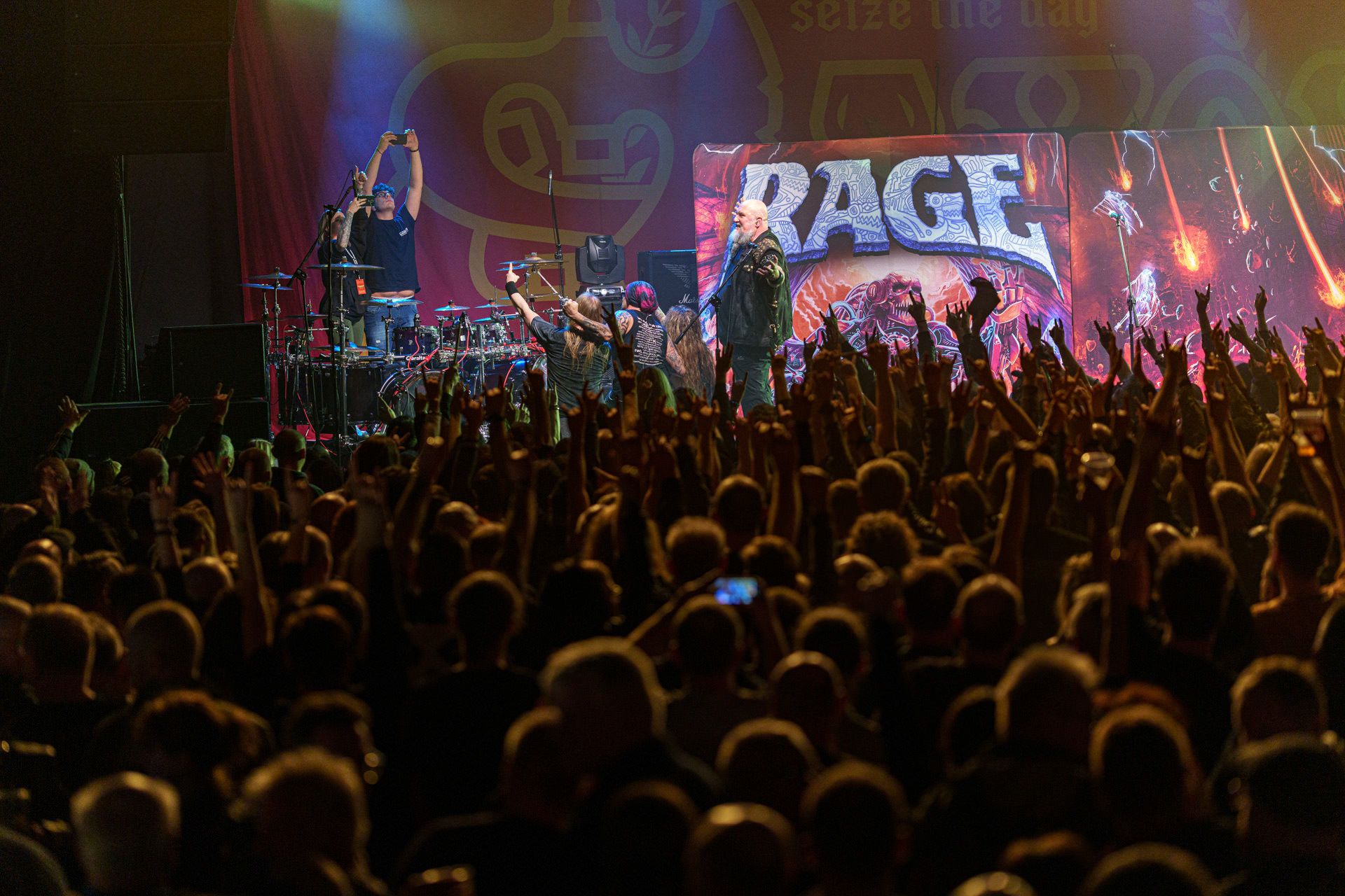 14.03.2023 Special guest: RAGE - SAXON "Seize the Day World Tour".Klub Progresja, Warszawa. Fot. Andrzej Wasilkiewicz/Reporter