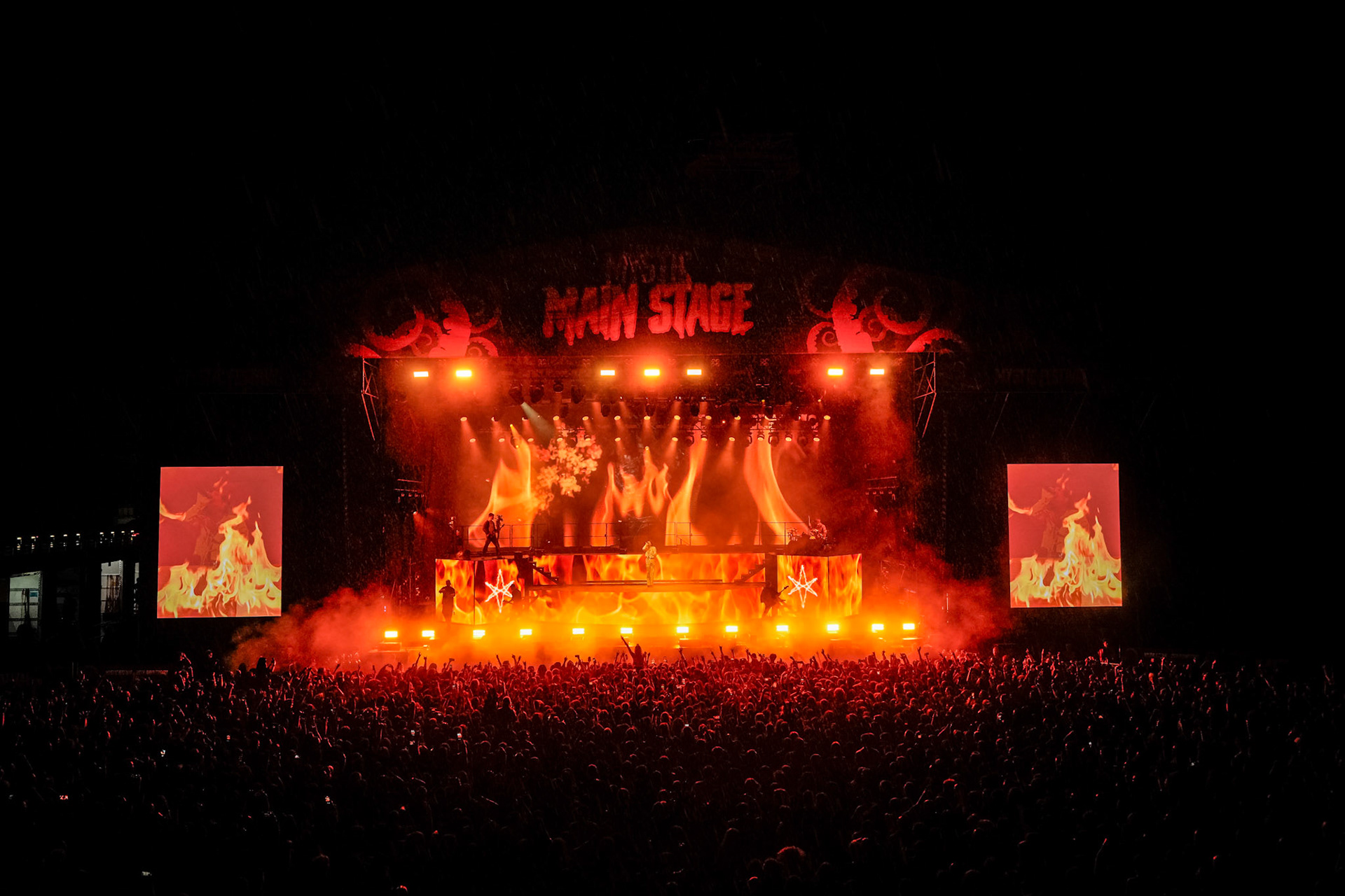 8.06.2024 BRING ME THE HORIZON - Mystic Festival 2024 Gdansk. Dzień trzeci. fot. Andrzej Wasilkiewicz/Reporter