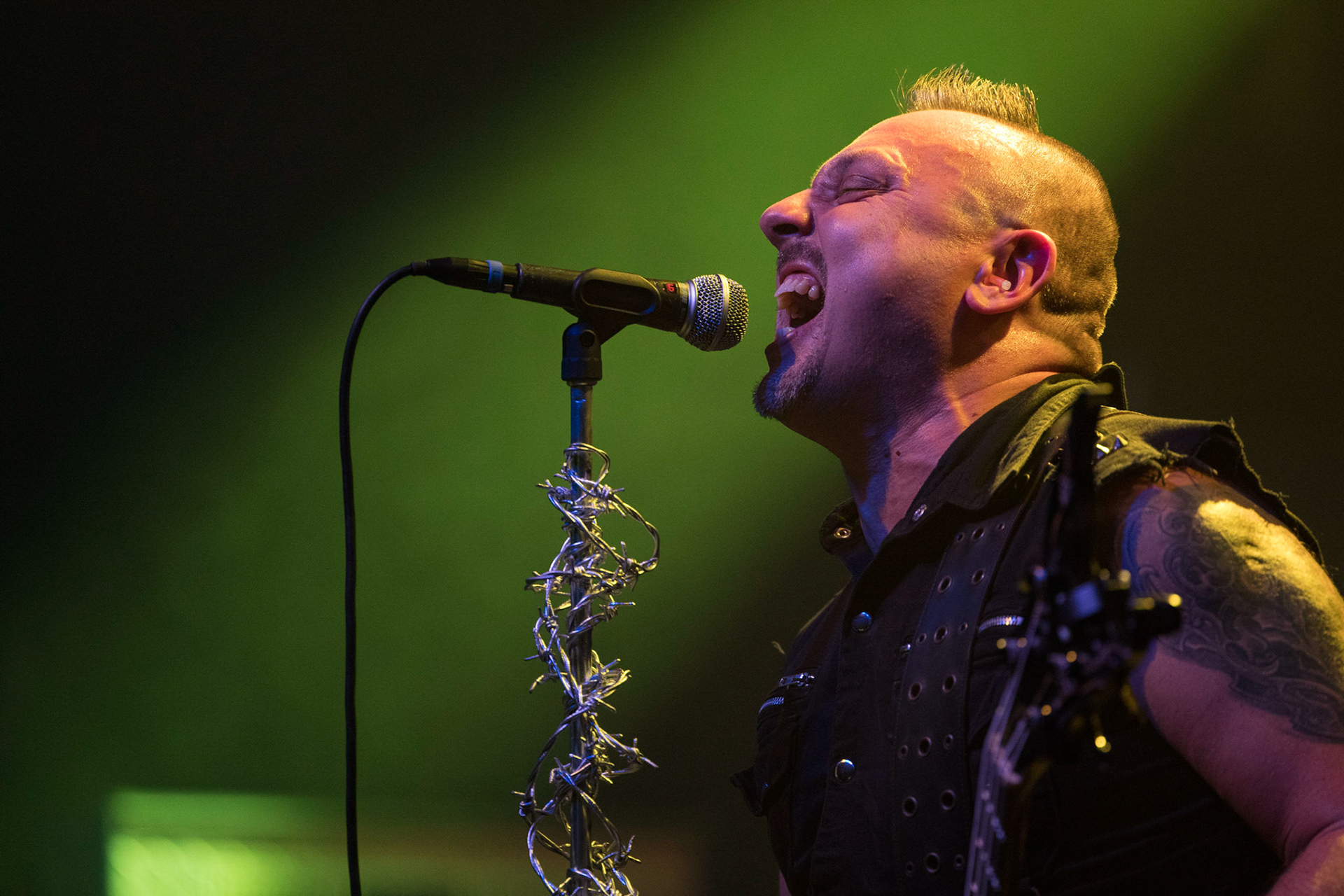 Legendy Metalu QUO VADIS - Thrash Metal - koncert Legendy Metalu w warszawskiej Progresji,
Tomasz "Skaya" Skuza - bass/vocal
Ian "Źdźbło" Bemolator- guitar
Mateusz "Matek" Lazar - guitar
Szymon "Sajmon" Synówka - drums
fot. Andrzej kaziq Wasilkiewicz