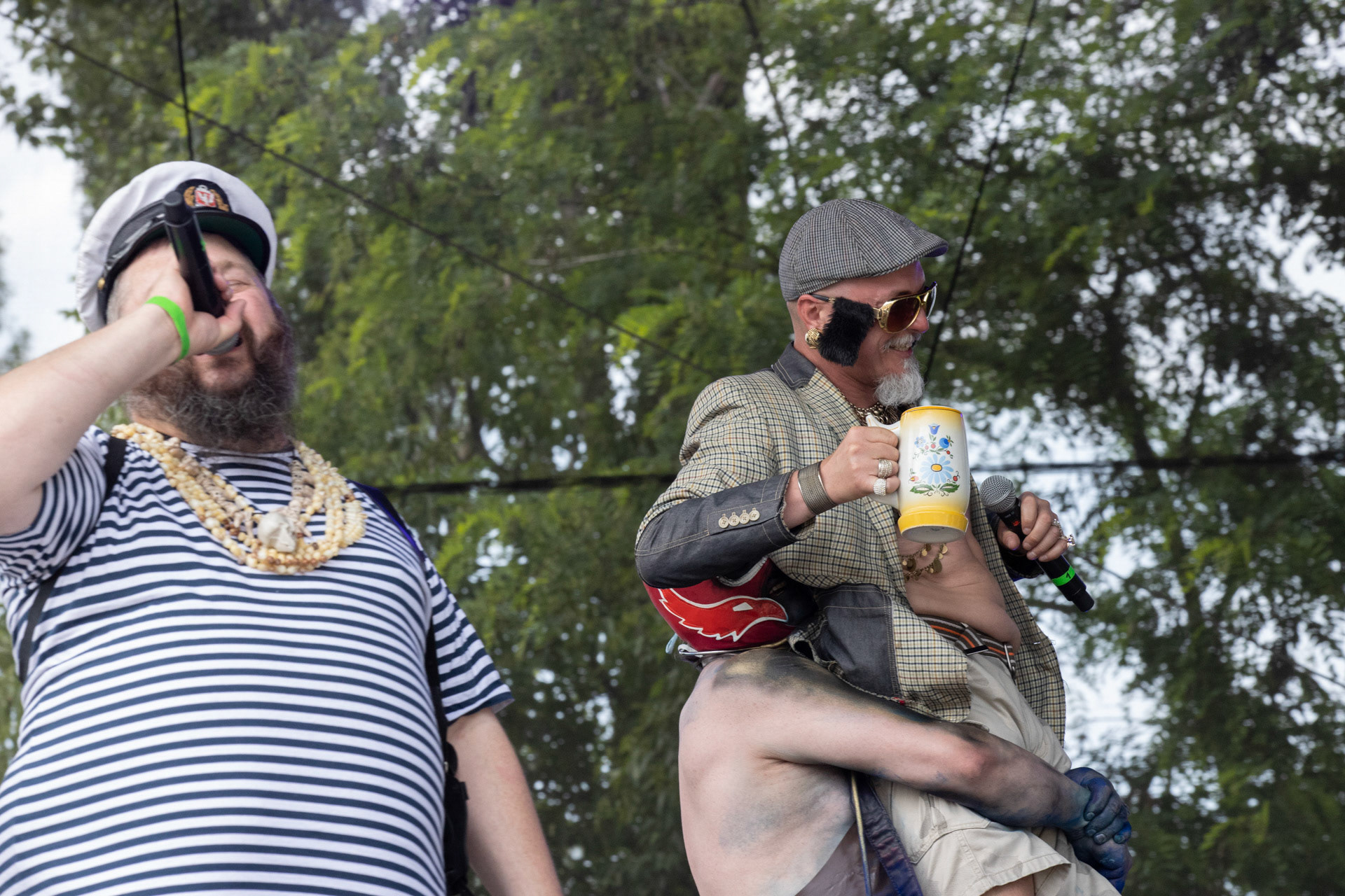 The Novorodkens i Hacrmistrz Gruczol- koncert Zacieralia w warszawskiej Progresji.Gramy Do Woli - Warszawa, Progresja.Fot. Andrzej Wasilkiewicz/Reporter