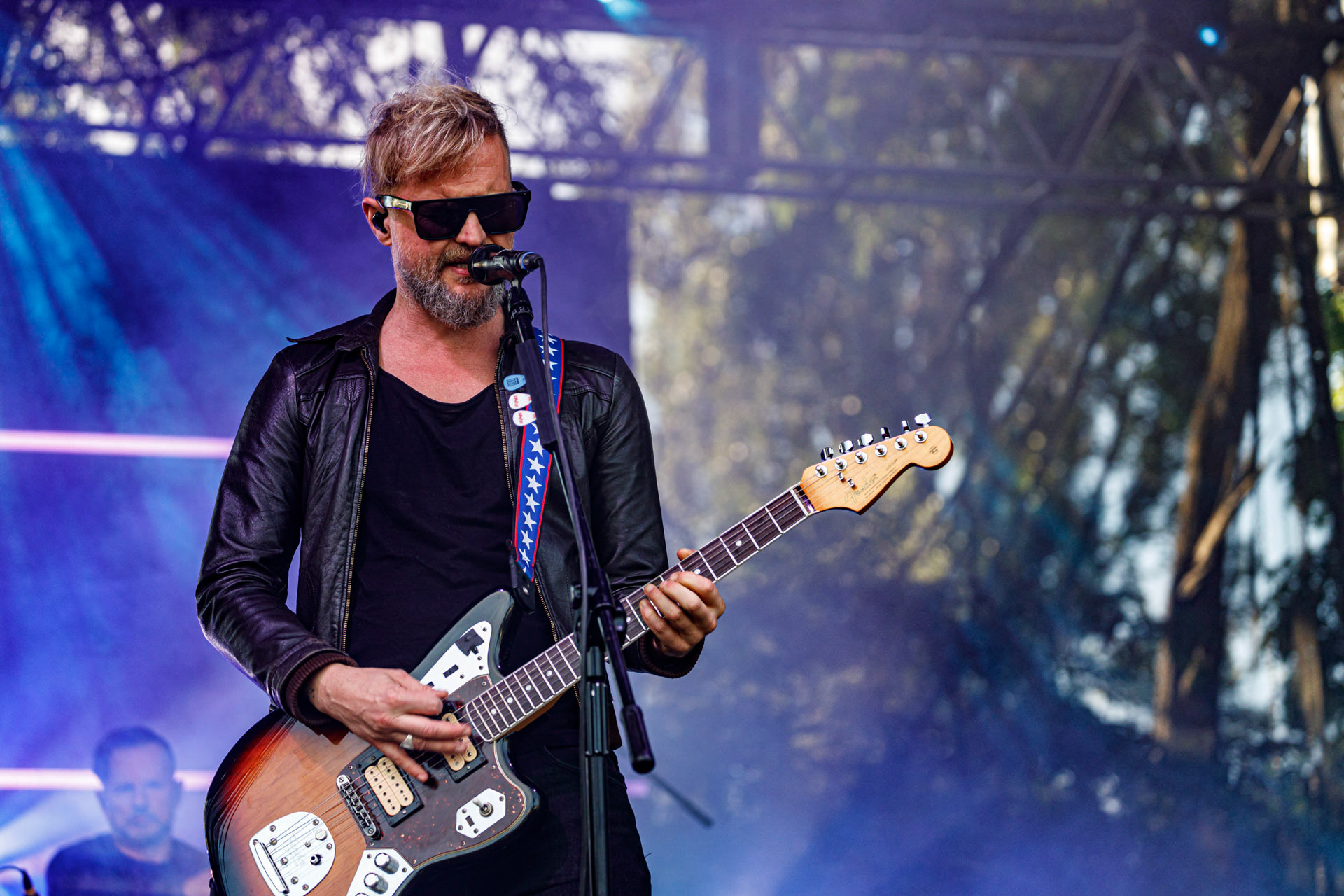 10.07.2022 Organek -  Antyfest Antyradia 2022 - Warszawa, letnia scena klubu Progresja. Tomasz Organek – gitara, wokal,Adam Staszewski – gitara basowa,Robert Markiewicz – perkusja,Tomasz Lewandowski – instrumenty klawiszowe,Rock alternatywny.fot. Andrzej Wasilkiewicz/Reporter