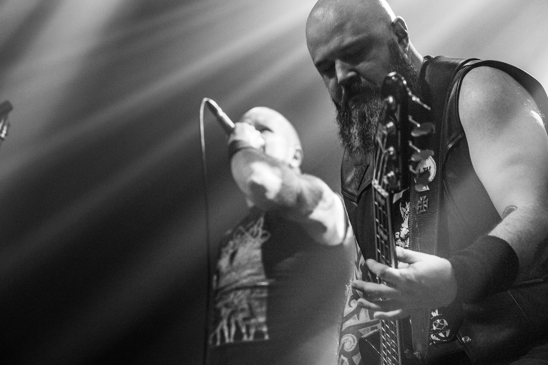 21.12.2019 Metalowa Wigilia 2019 w warszawskiej Progresji.
Koncert zespołu Infernal War, polski blackmetal.
Massive Music 
fot. Andrzej Wasilkiewicz/REPORTER