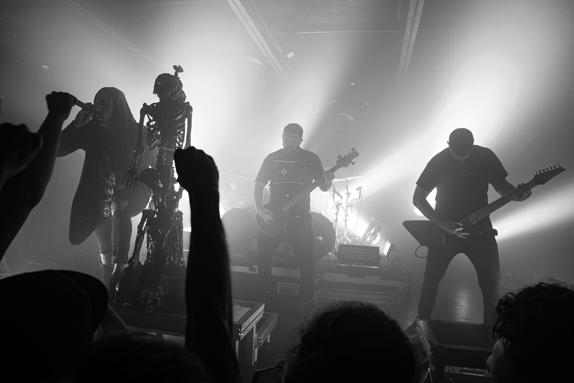 14.02.2020 Warszawa THY ART IS MURDER (Nuclear Blast / Australia) - death metal, deathcore fot. Andrzej Wasilkiewicz/REPORTER