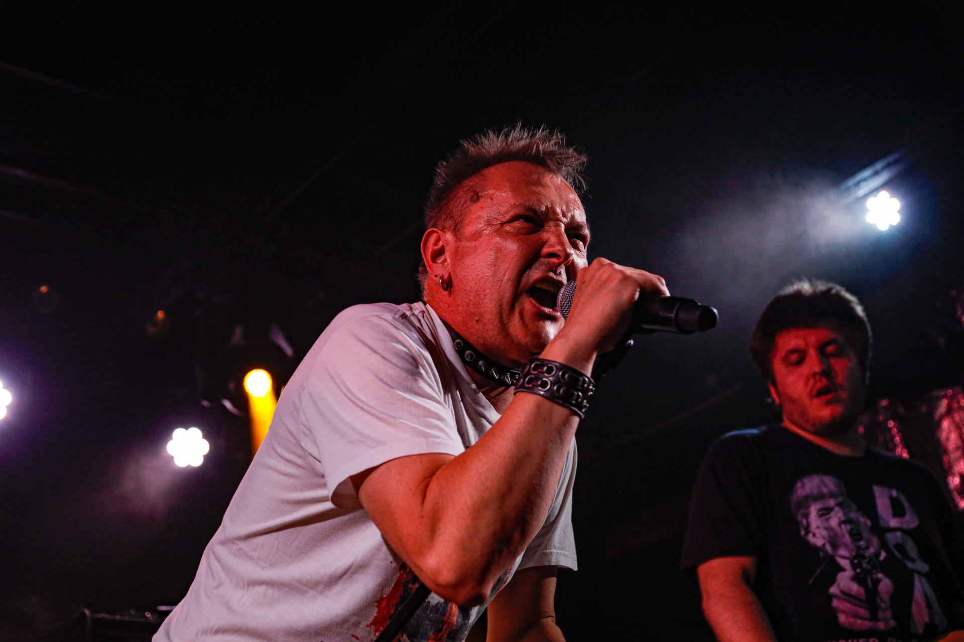 25.08.2022 TZN Xenna - warszawska grupa punkowa z frontmenem Krzysztofem Zygzakiem Chojnackim przed warszawskim koncertem The Exploited.fot. Andrzej Wasilkiewicz/Reporter