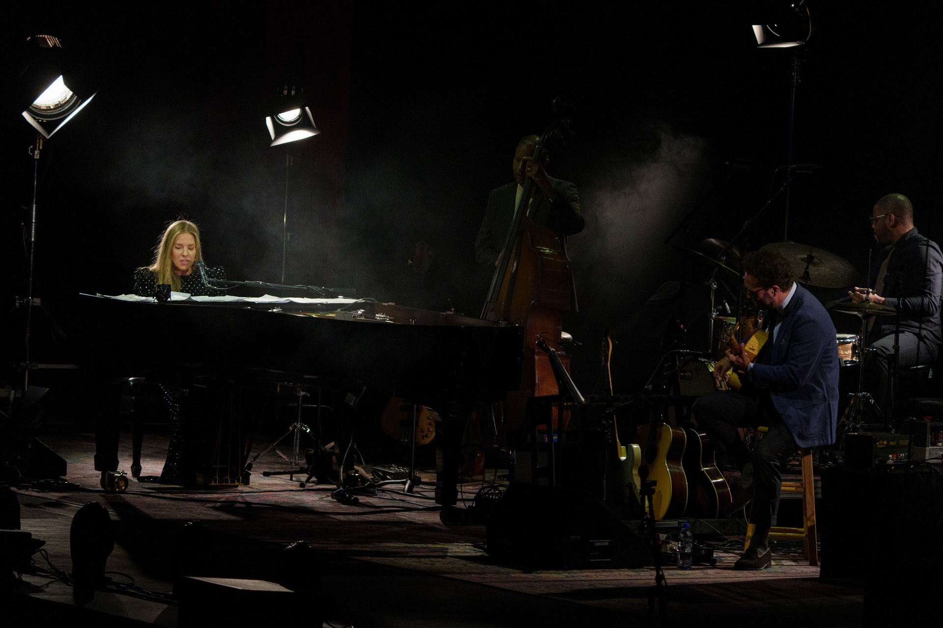 9.05.2023 Kanadyjska ikona jazzu Diana Krall, warszawski koncert na Torwarze. Produkcja Knock Out Productions.fot. Andrzej Wasilkiewicz/kaziq.com