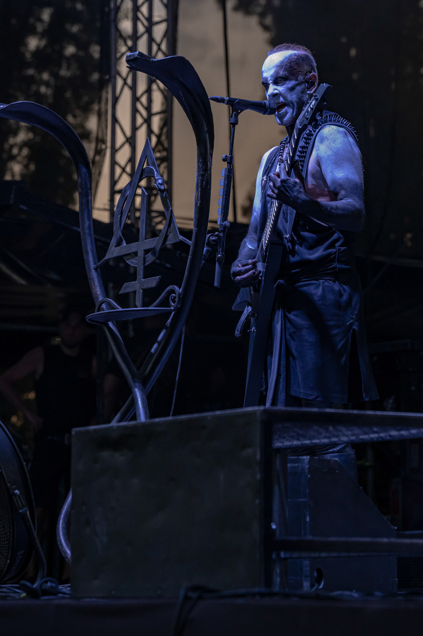 2024.07.21 BEHEMOTH, black metal - Warszawa Letnia Scena Progresji, Knock Out Productions, fot. Andrzej Wasilkiewicz/kaziq.com