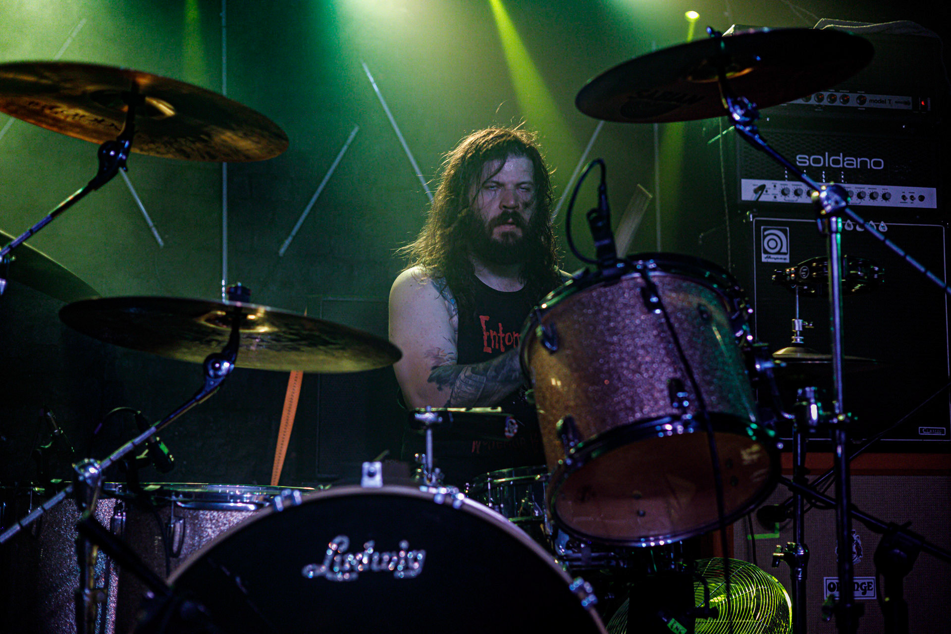 7.07.2022 - FIREBREATHER - Doom metal, sludge, stoner band from Gothenburg, SwedenProdukcja WiniaryBookings. Hydrozagadka.fot. Andrzej Wasilkiewicz/Reporter