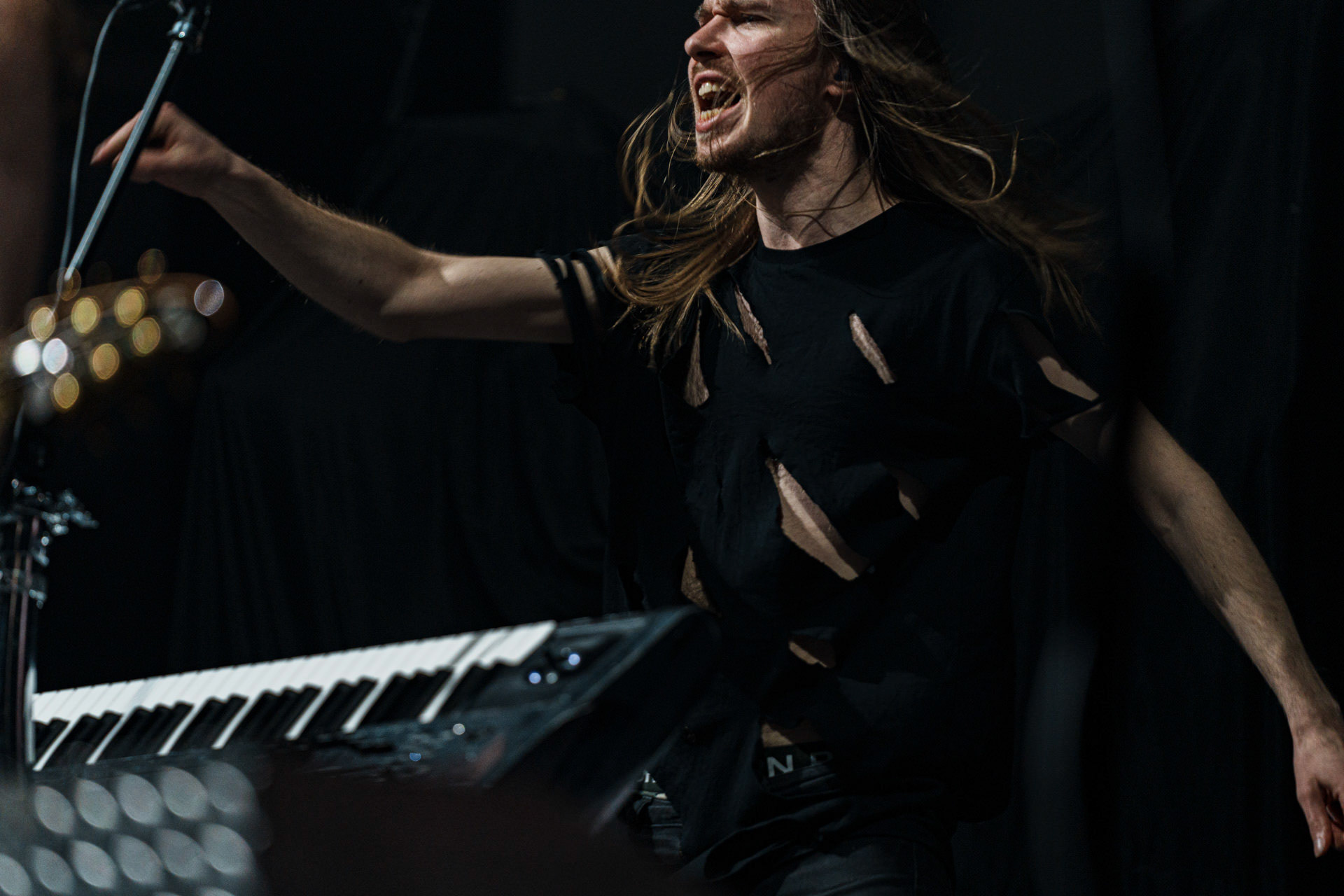 29.01.2023 - Arion  - warszawski koncert finskich metali przed Dream Theater, hala COS Torwar. Produkcja Winiary Bookings. Fot. Andrzej Wasilkiewicz/Reporter