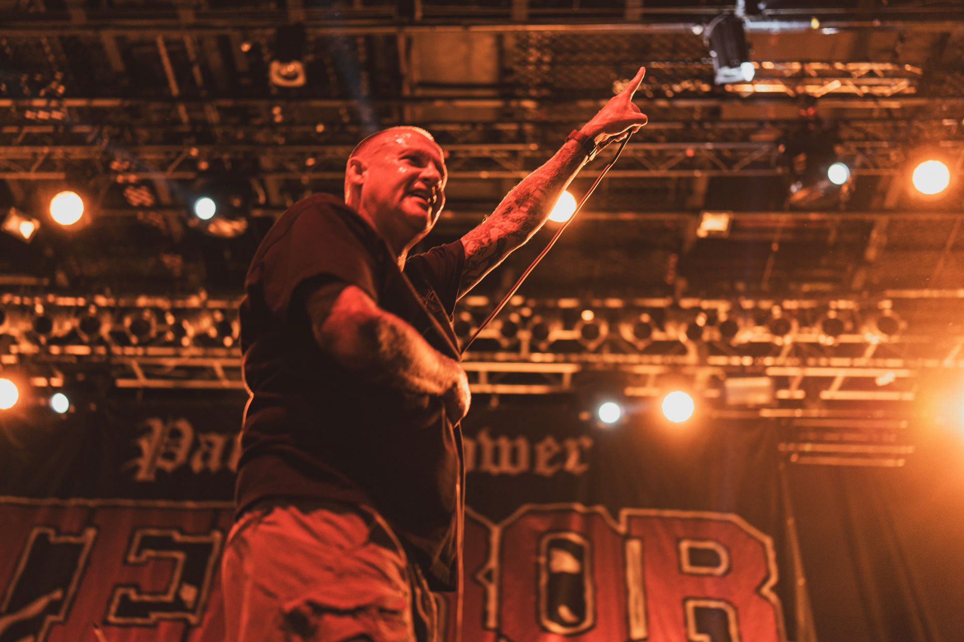 8.08.2023 TERROR - Warszawa klub Progresja,Produkcja Knock Out Productions. fot. Andrzej Wasilkiewicz/kaziq.com