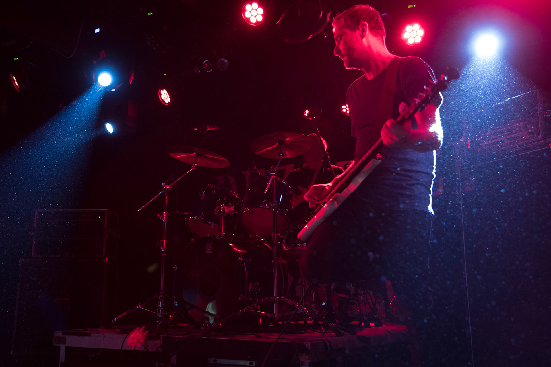 9.12.2017r Dezerter koncert Proxima, Robert Robal Matera gitara, wokal, Krzysztof Grabowski perkusja , Jacek Chrzanowski gitara basowa fot. Andrzej Wasilkiewicz/Reporter