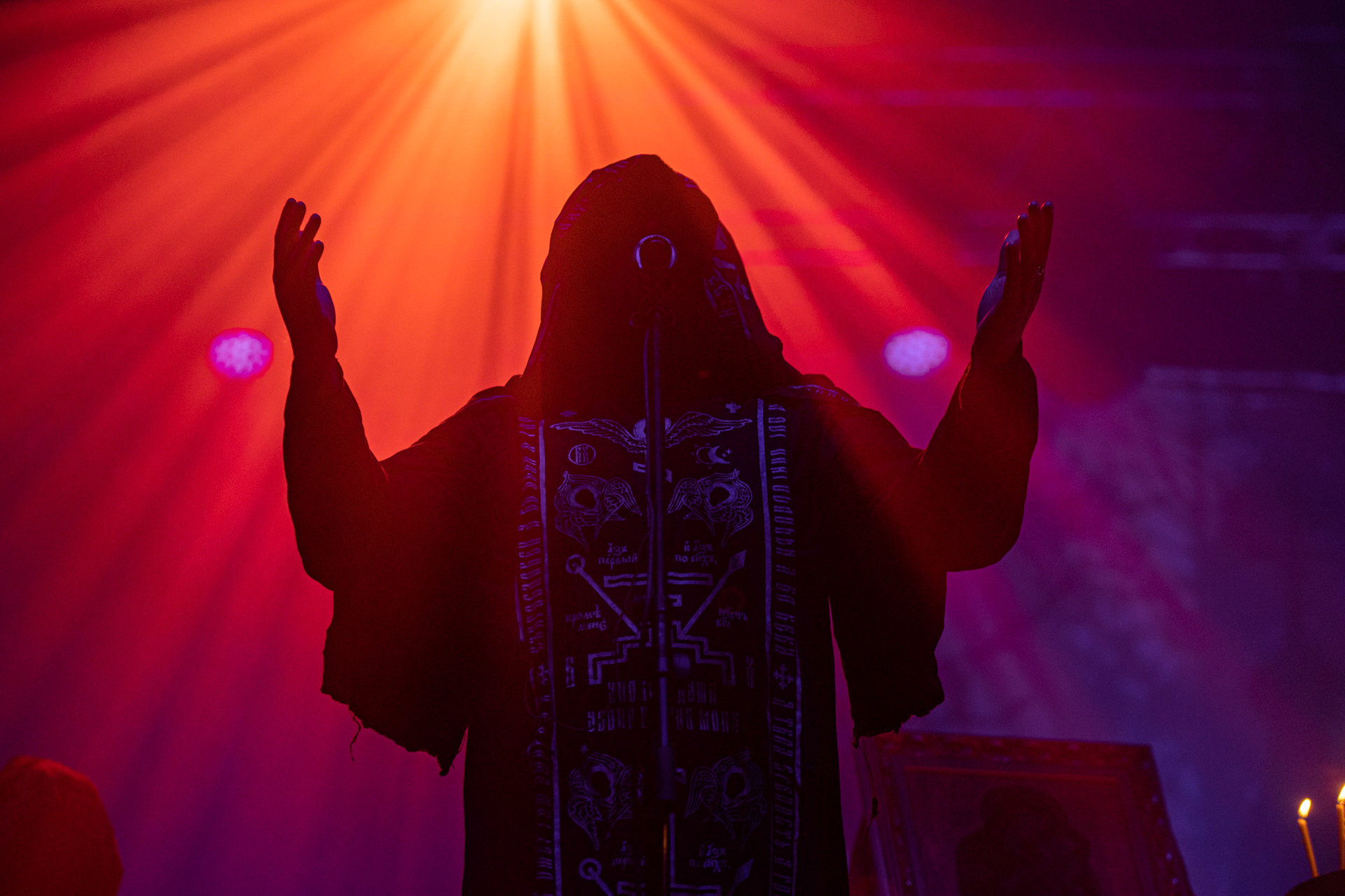 24.09.2021 Batushka - Krzysztof Drabikowski  koncert Warszawa, Progresja. fot. Andrzej Wasilkiewicz/Reporter