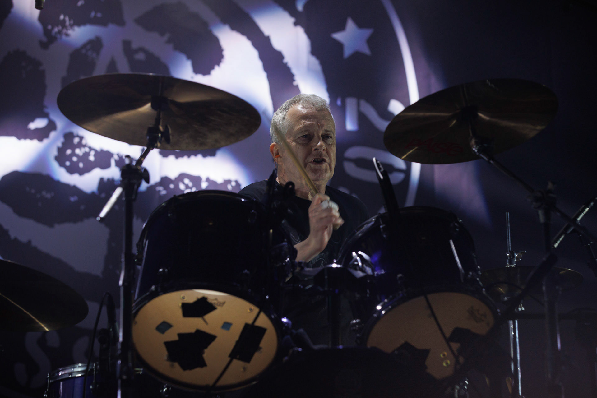 16.11.2021 Dezerter - 40 lecie,koncert Warszawa Palladium. N/z Krzysiek Grabowski perkusja,Dezerter, SS20, Punk, Punkrock, hardcore, rock.fot. Andrzej Wasilkiewicz/REPORTER