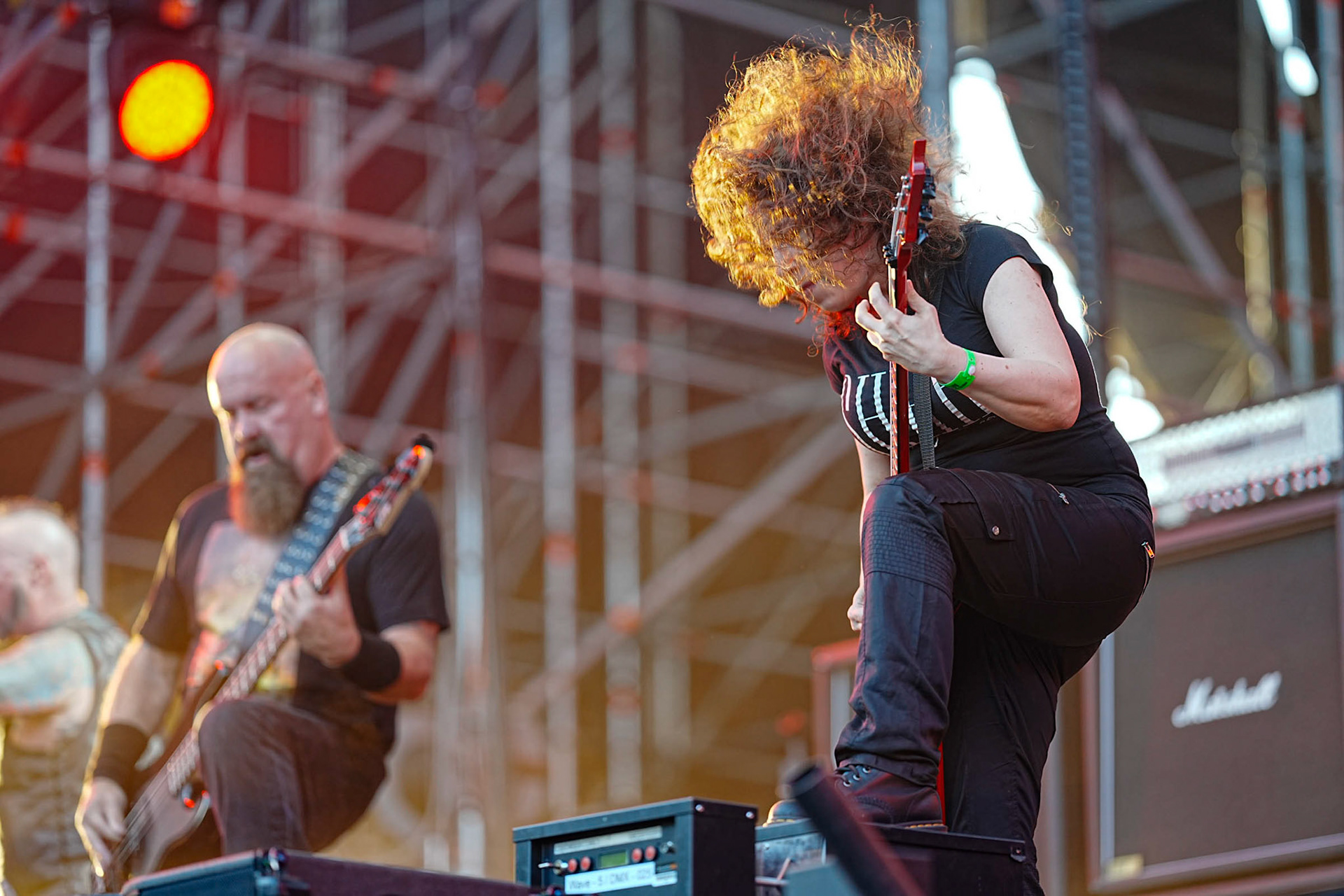 10.06.2023 Dark Angel trzeci dzien festiwaluMystic Festival 2023, Stocznia Gdanska fot. Andrzej Wasilkiewicz/Reporter