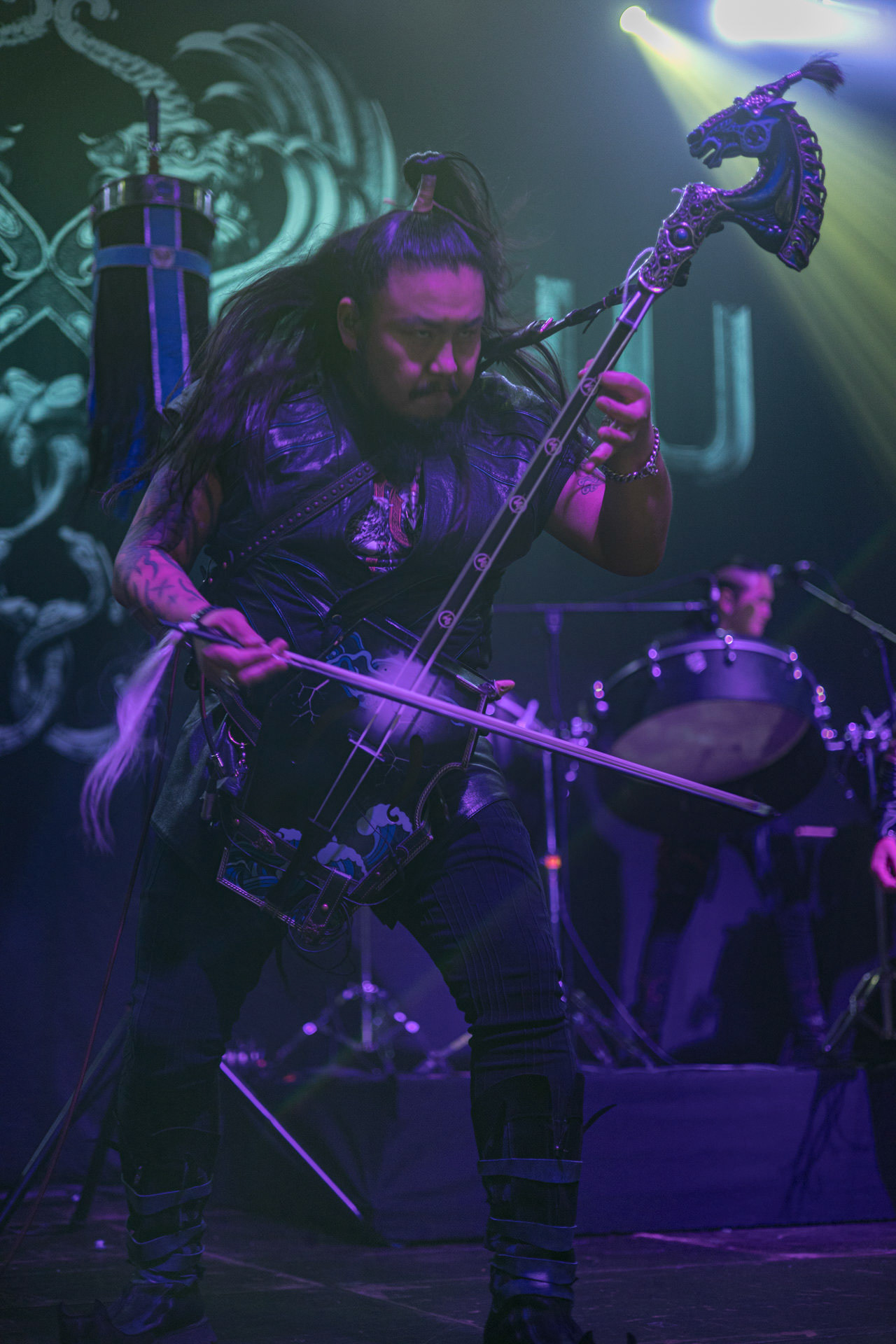 5.11.2022 The HU - koncert mongolskiej folk-metlowej grupy w warszawskiej Progresji.Produkcja Knock Out Productions,fot. Andrzej Wasilkiewicz/Reporter