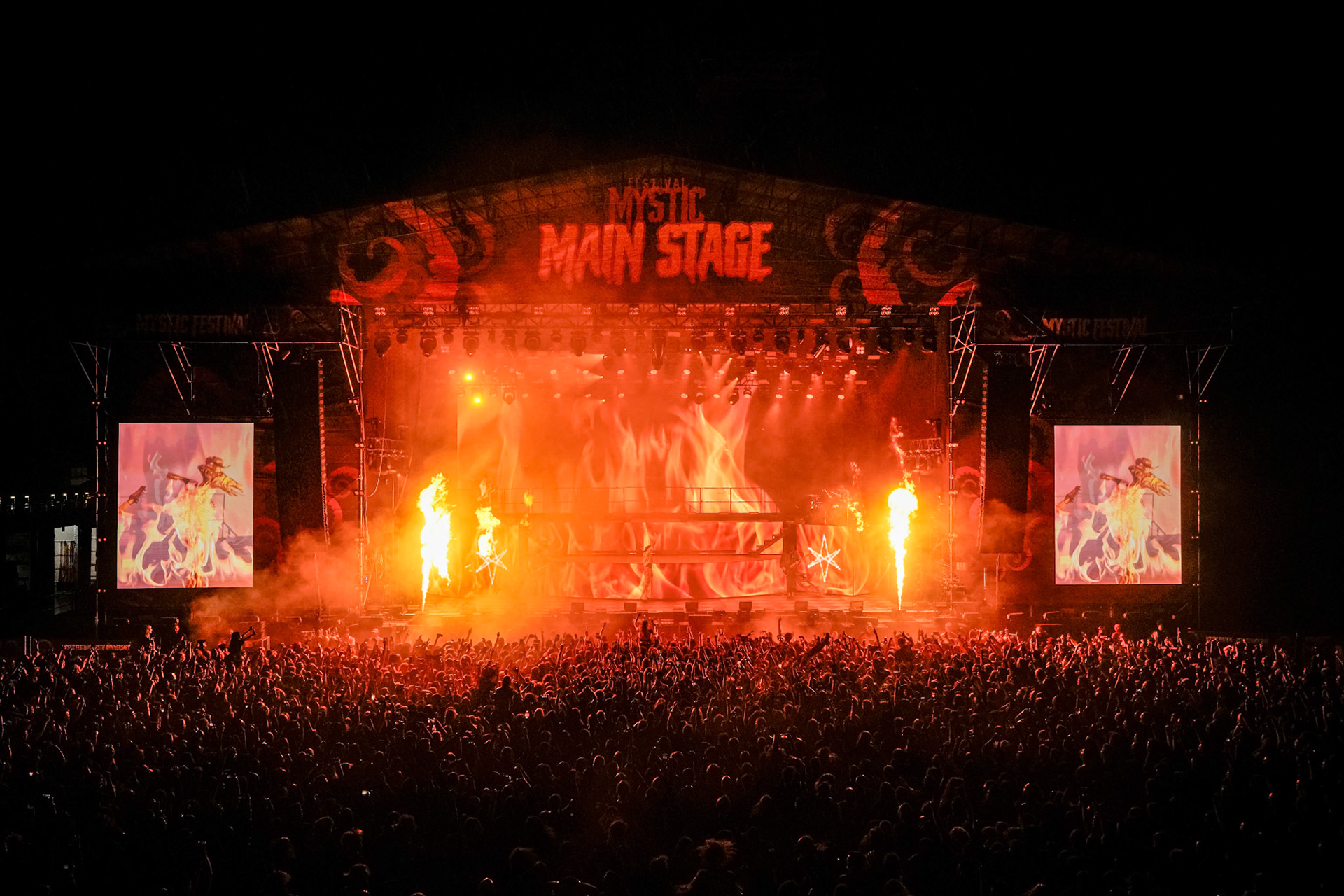 8.06.2024 BRING ME THE HORIZON - Mystic Festival 2024 Gdansk. Dzień trzeci. fot. Andrzej Wasilkiewicz/Reporter