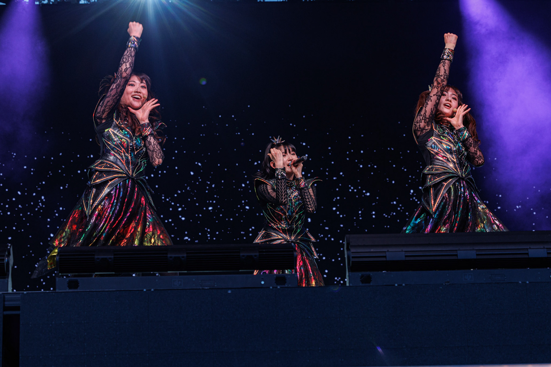 2024.06.18 BABYMETAL - japonski kawaii metal, koncert Warszawa letnia scena Progresji. Fot. Andrzej Wasilkiewicz/Reporter