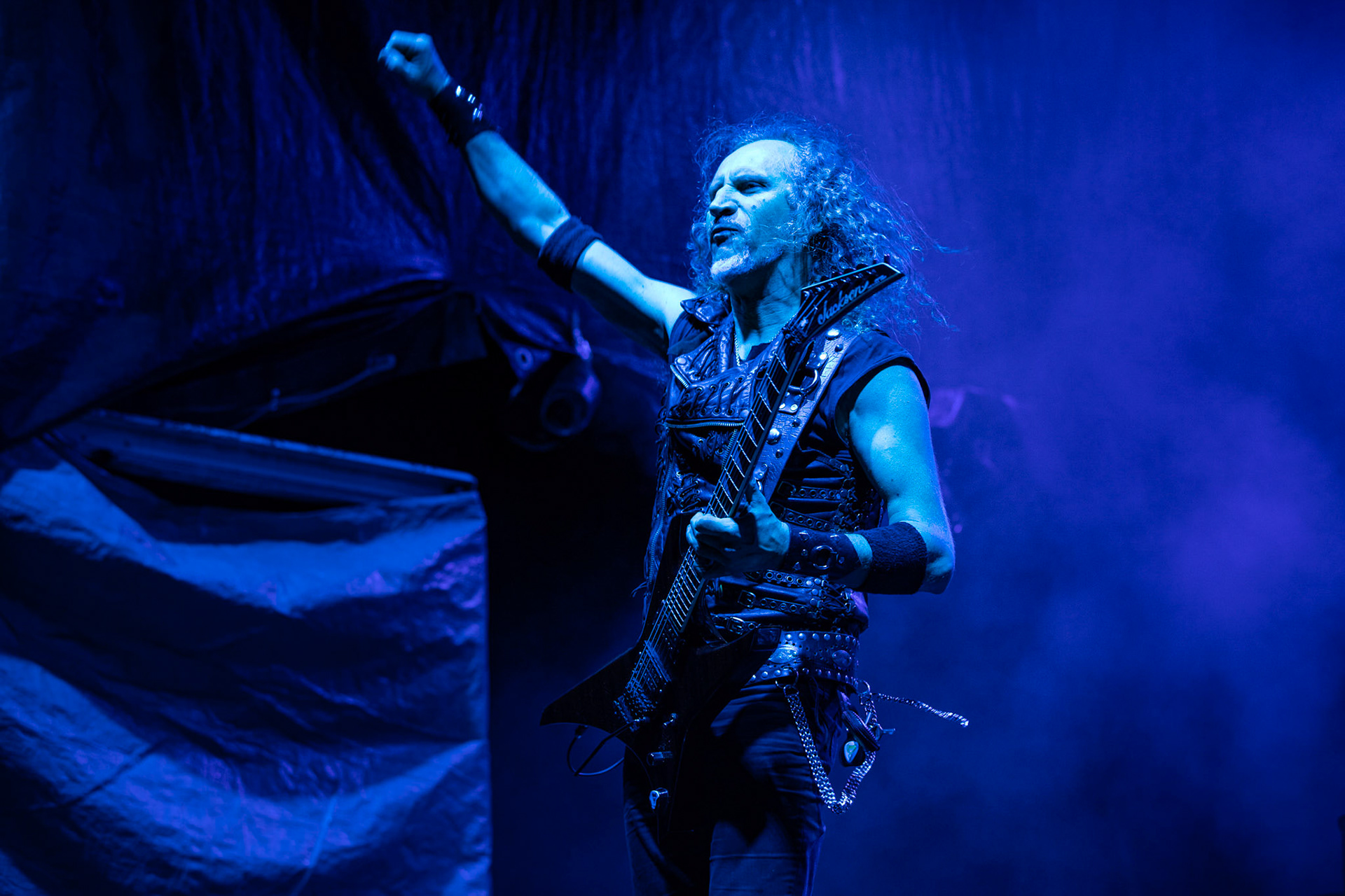 Vader - Death Metal - koncert w ramach Blitzkrieg MMXX warszawskia Progresja, Peter: Guitar + VocalsPajak: GuitarHal: BassJames: Drumsfot. Andrzej kaziq Wasilkiewicz/Reporter