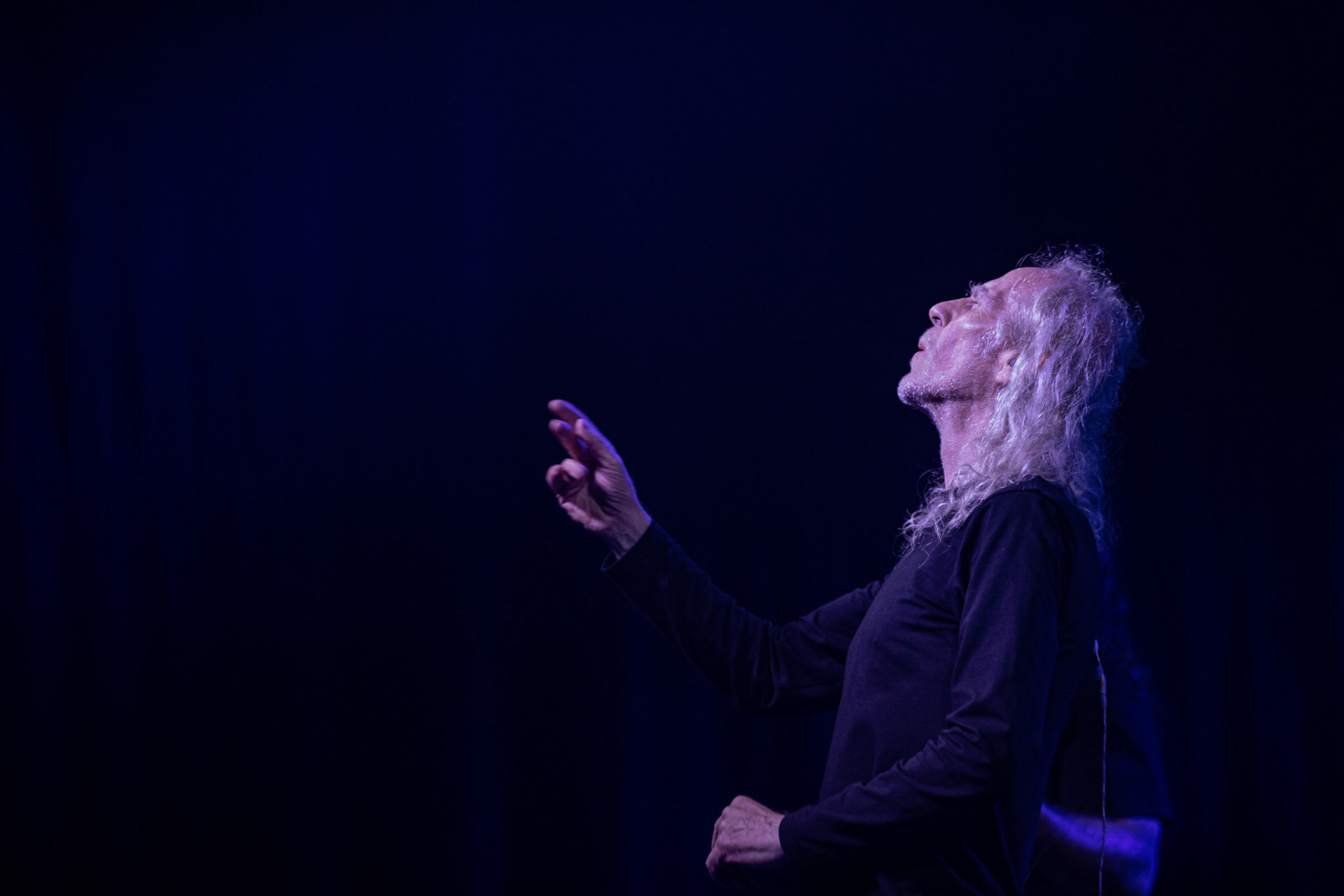 12.09.2021 - KAT i Roman Kostrzewski - koncert "Do zobaczenia w piekle" Wroclaw, Centrum Koncertowe A2.  Roman Kostrzewski - wokal,fot. Andrzej kaziq Wasilkiewicz